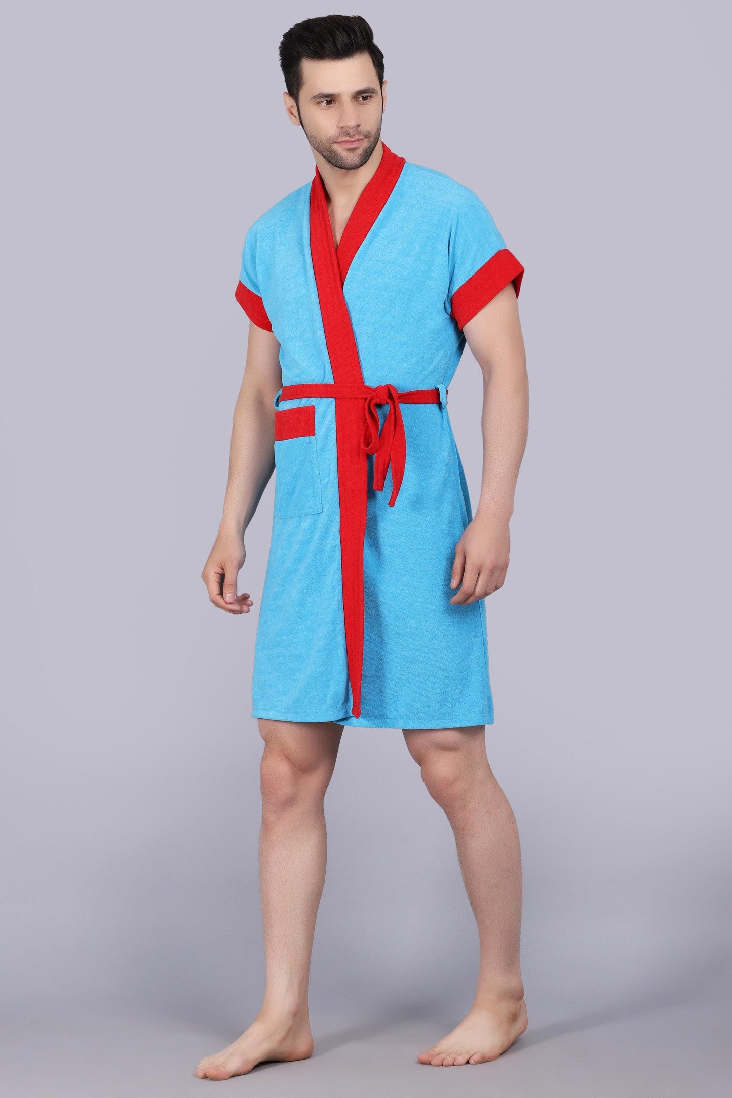 Terry Free Size Man Bathrobe