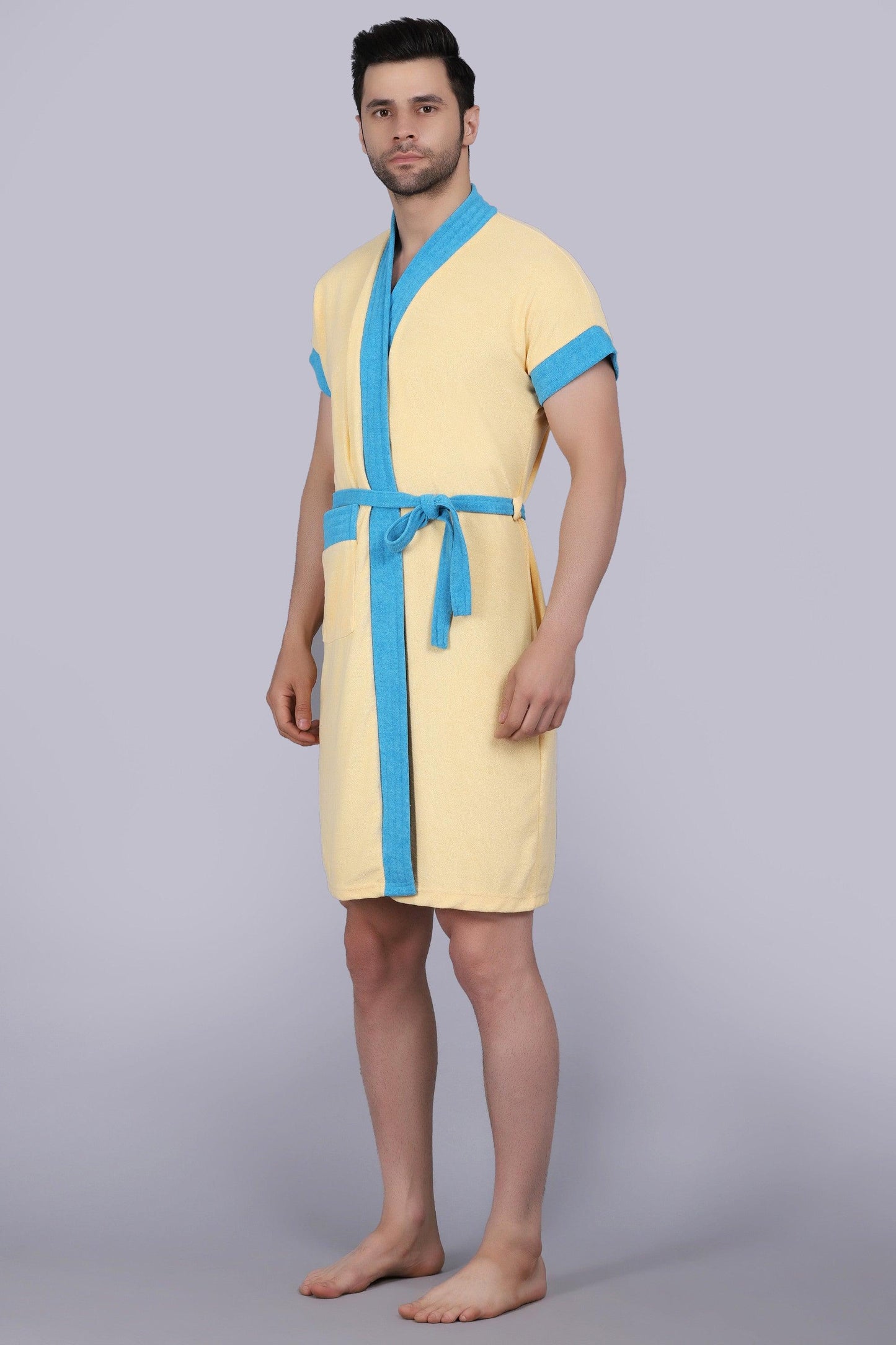Terry Free Size Man Bathrobe