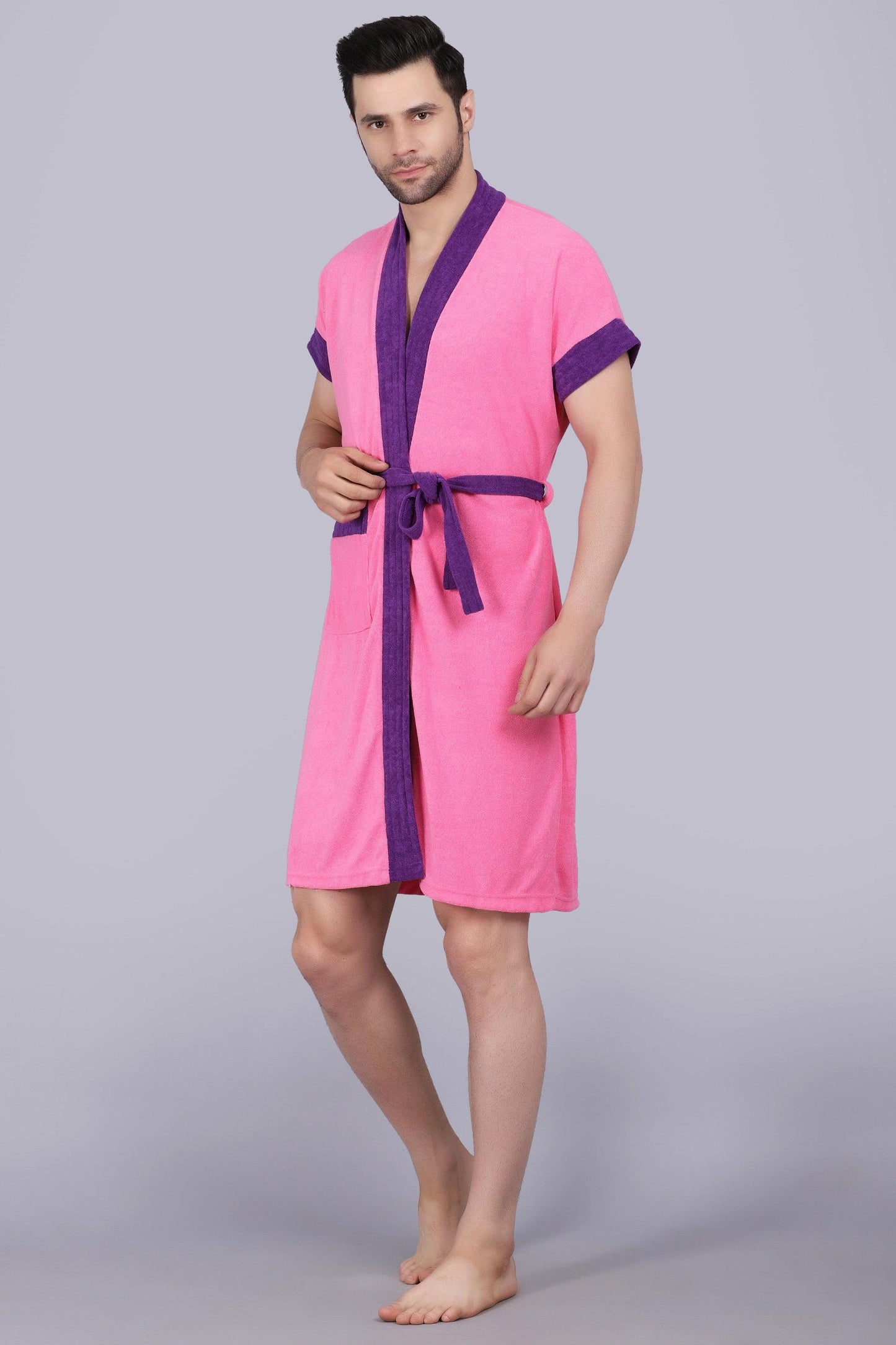 Terry Free Size Man Bathrobe