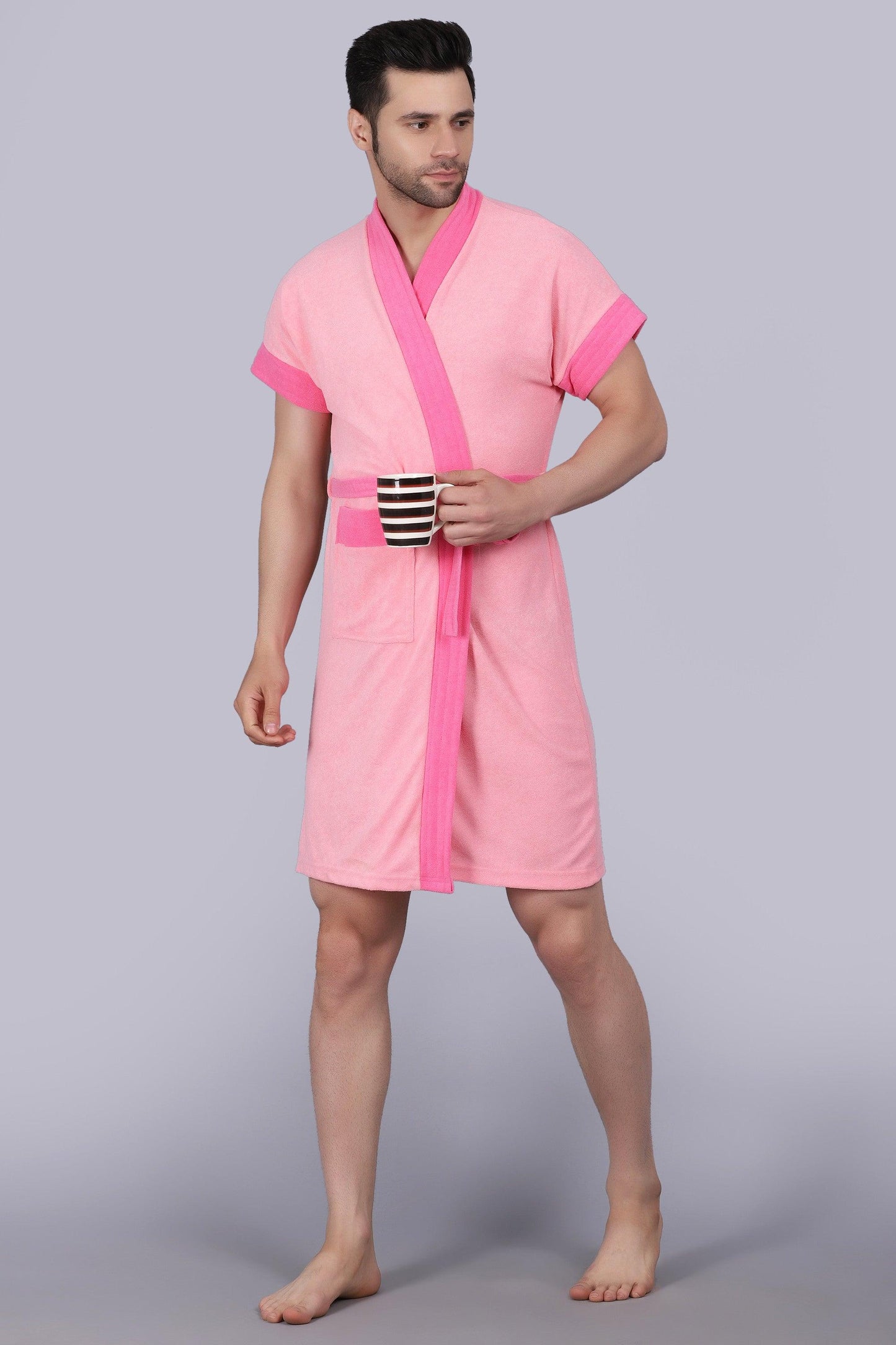 Terry Free Size Man Bathrobe