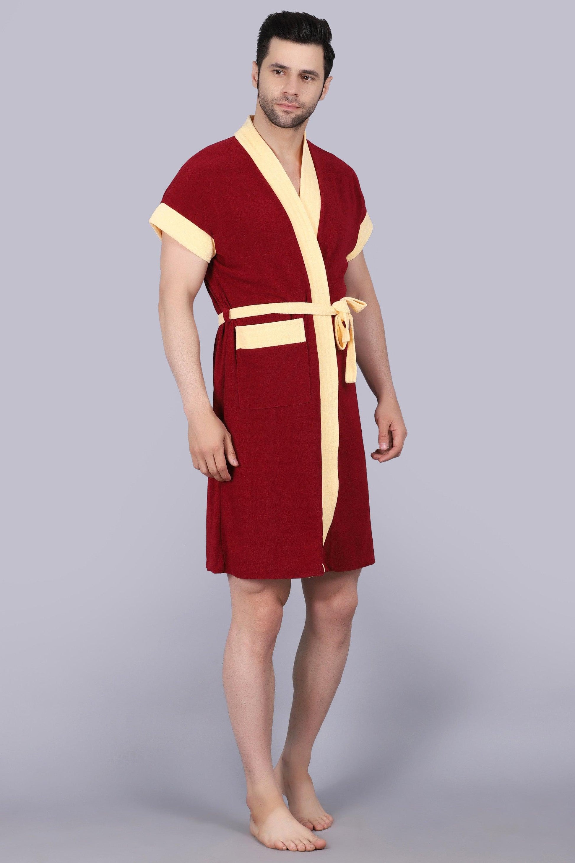 Terry Free Size Man Bathrobe