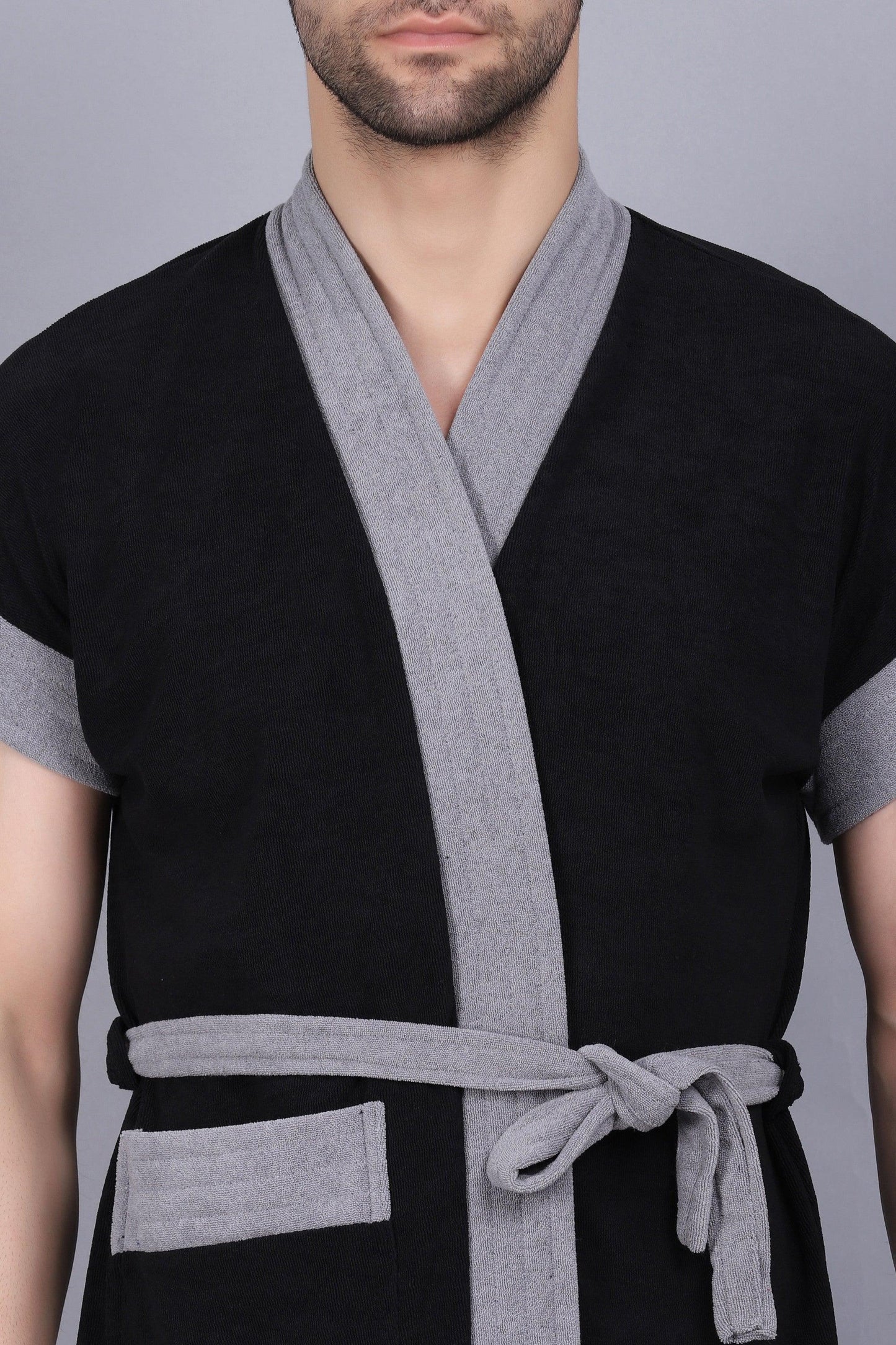 Terry Free Size Man Bathrobe