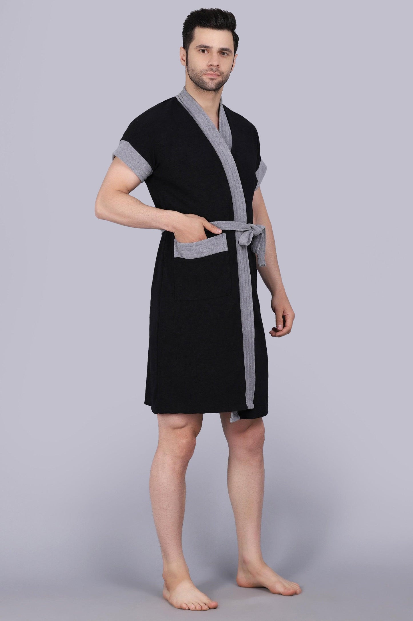 Terry Free Size Man Bathrobe