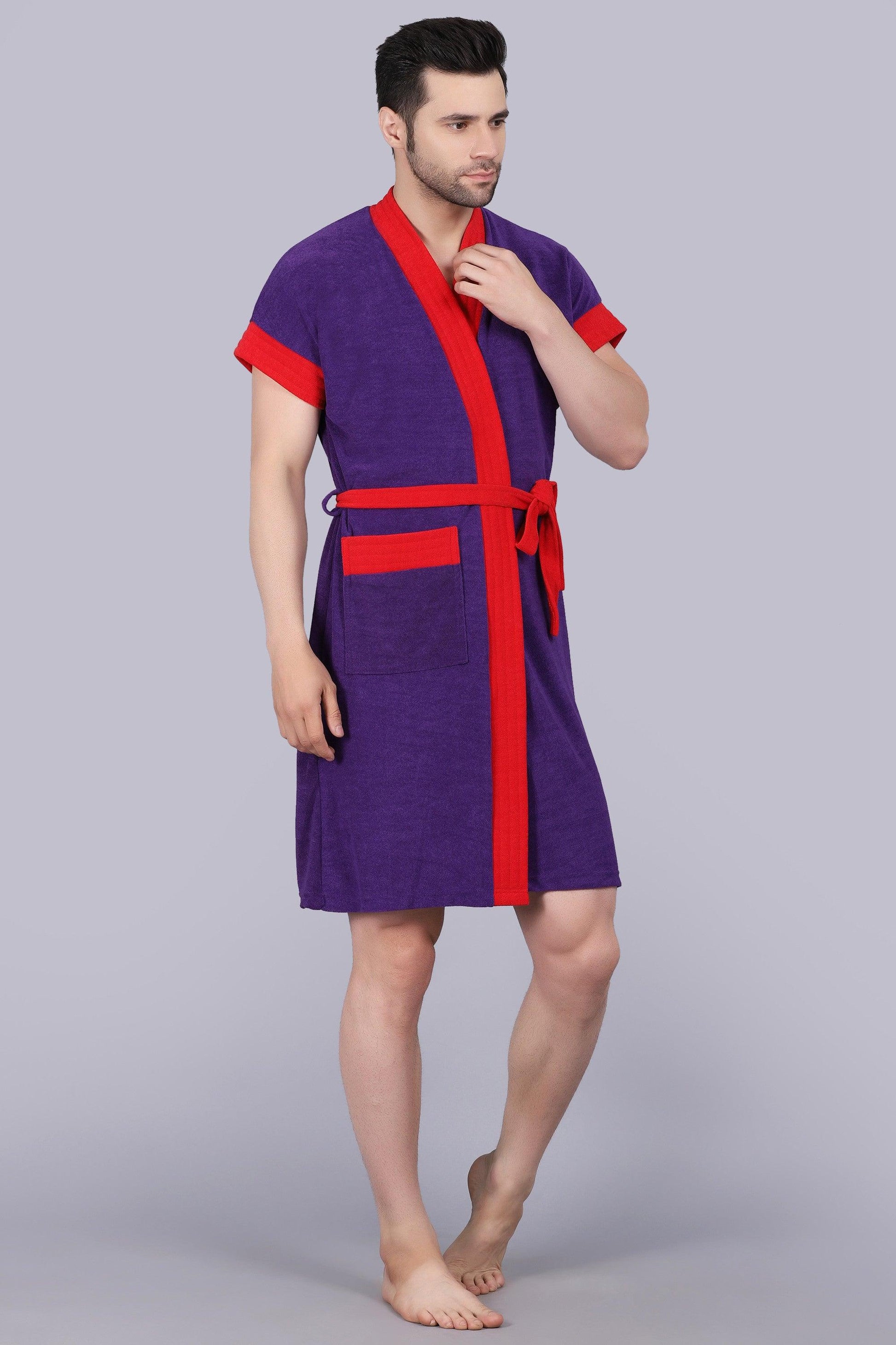 Terry Free Size Man Bathrobe