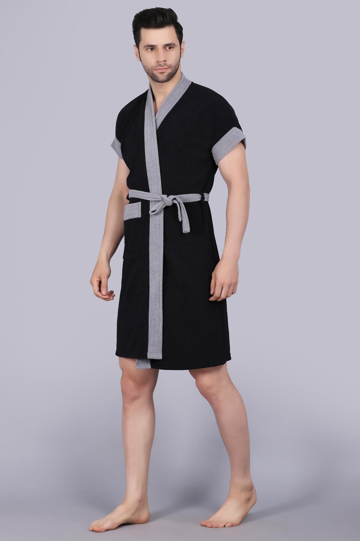 Terry Free Size Man Bathrobe