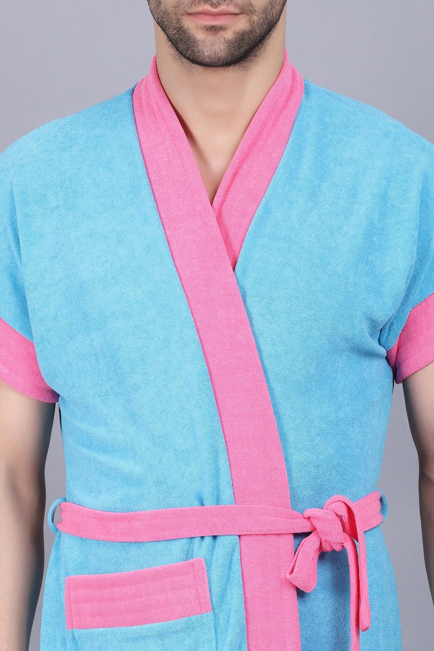 Terry Free Size Man Bathrobe
