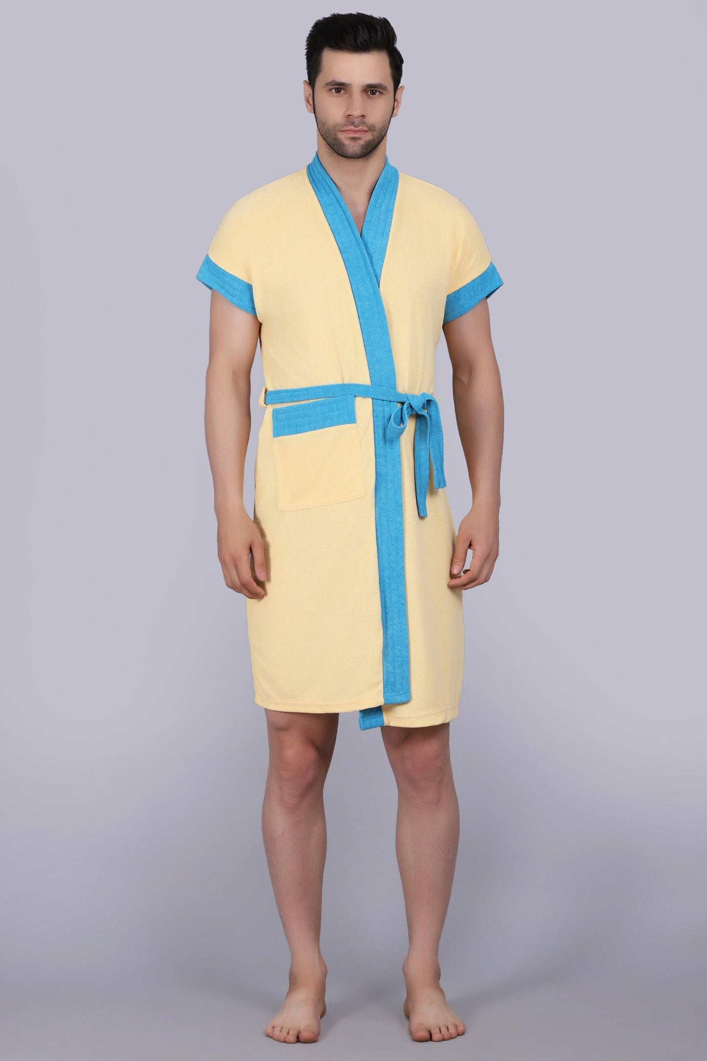 Terry Free Size Man Bathrobe