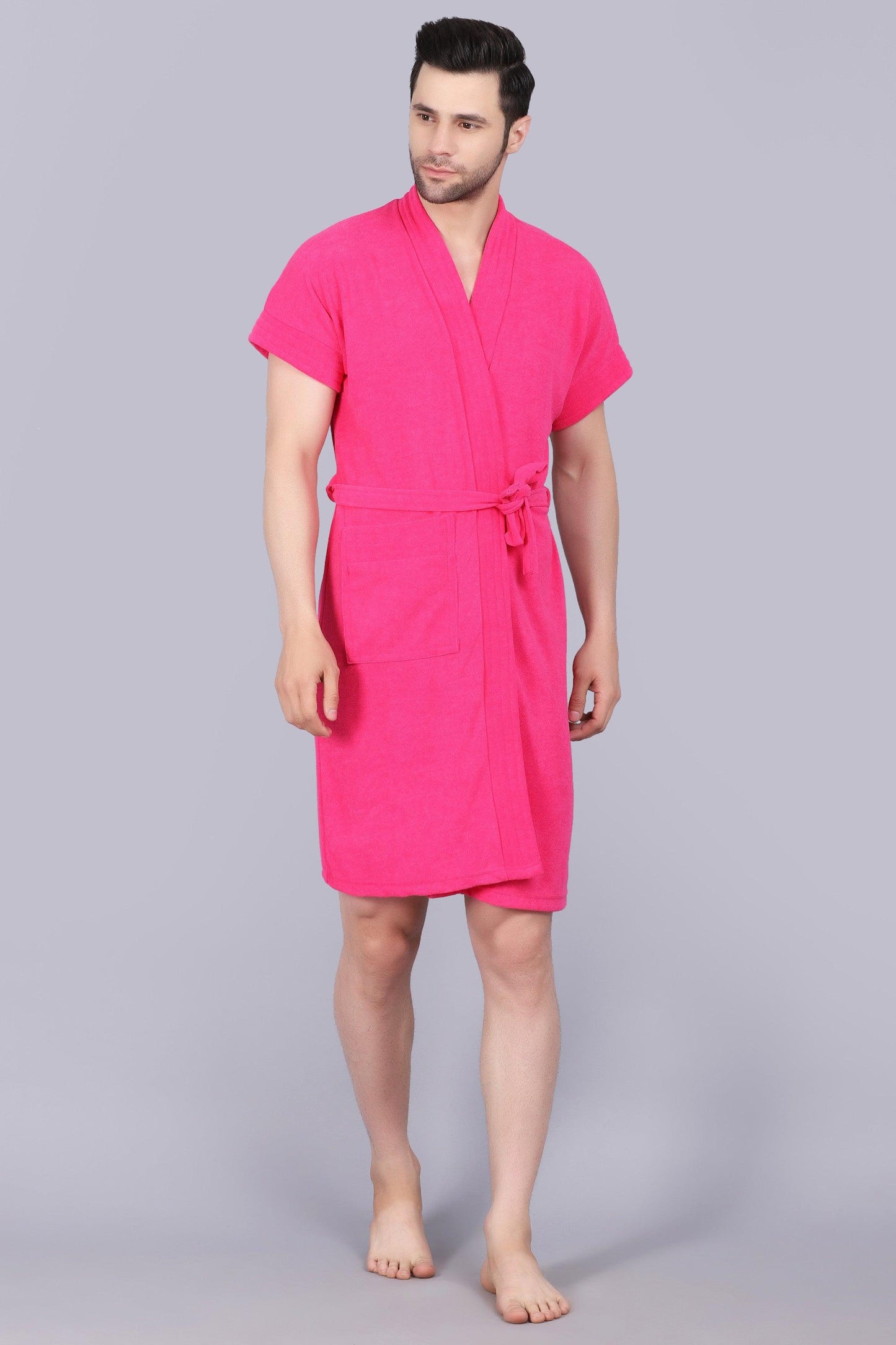 Terry Free Size Man Bathrobe