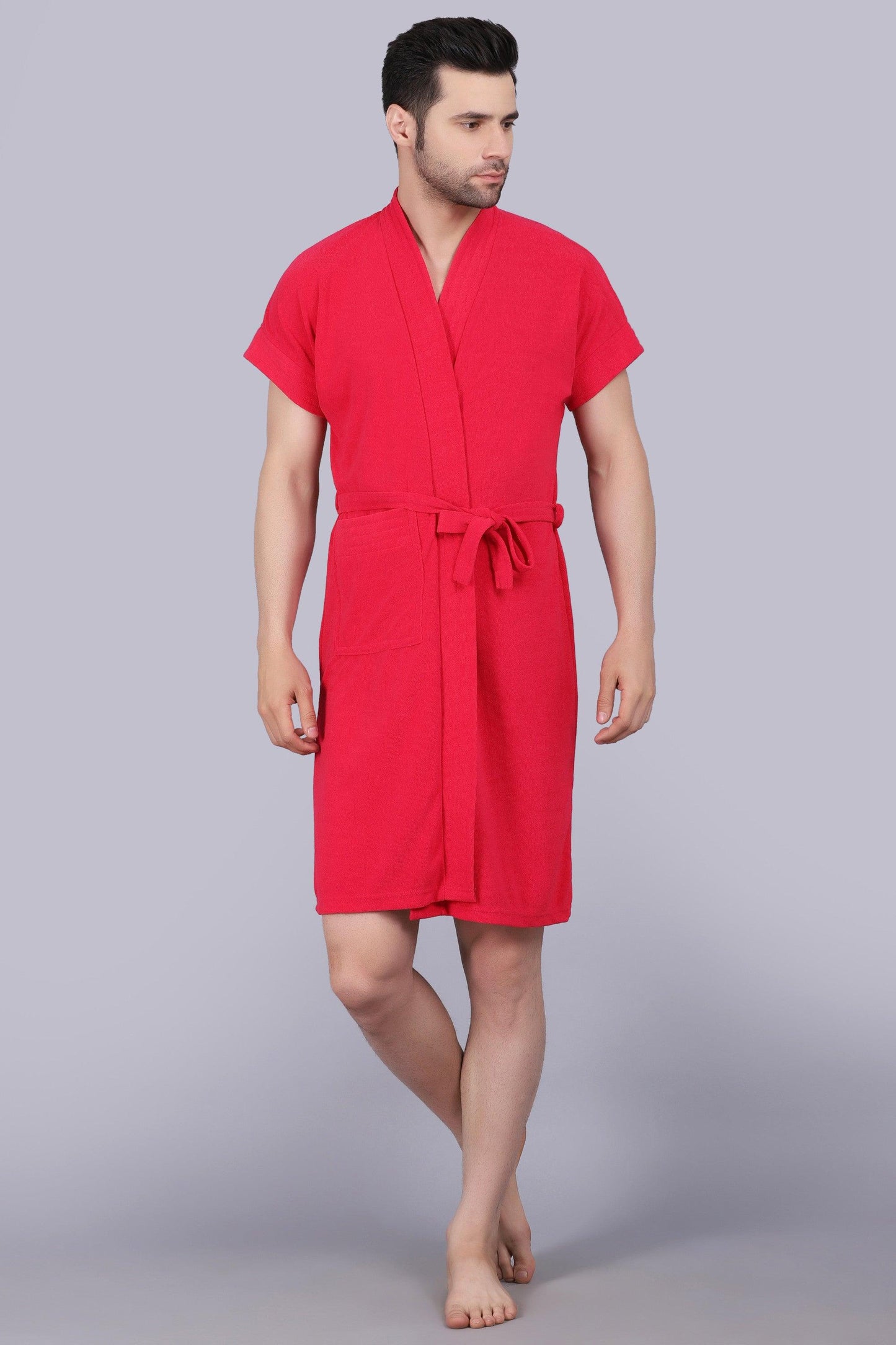 Terry Free Size Man Bathrobe