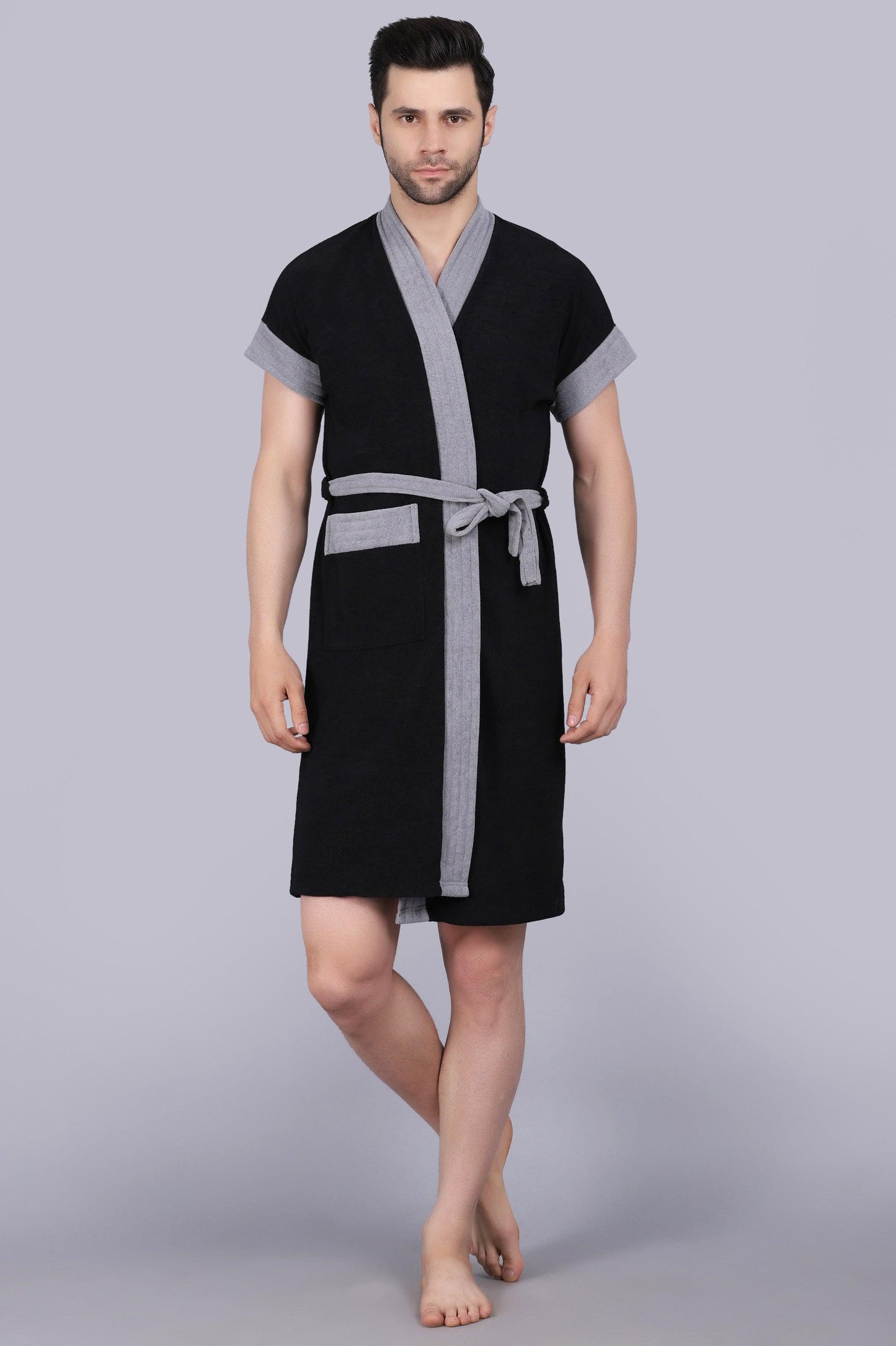 Terry Free Size Man Bathrobe