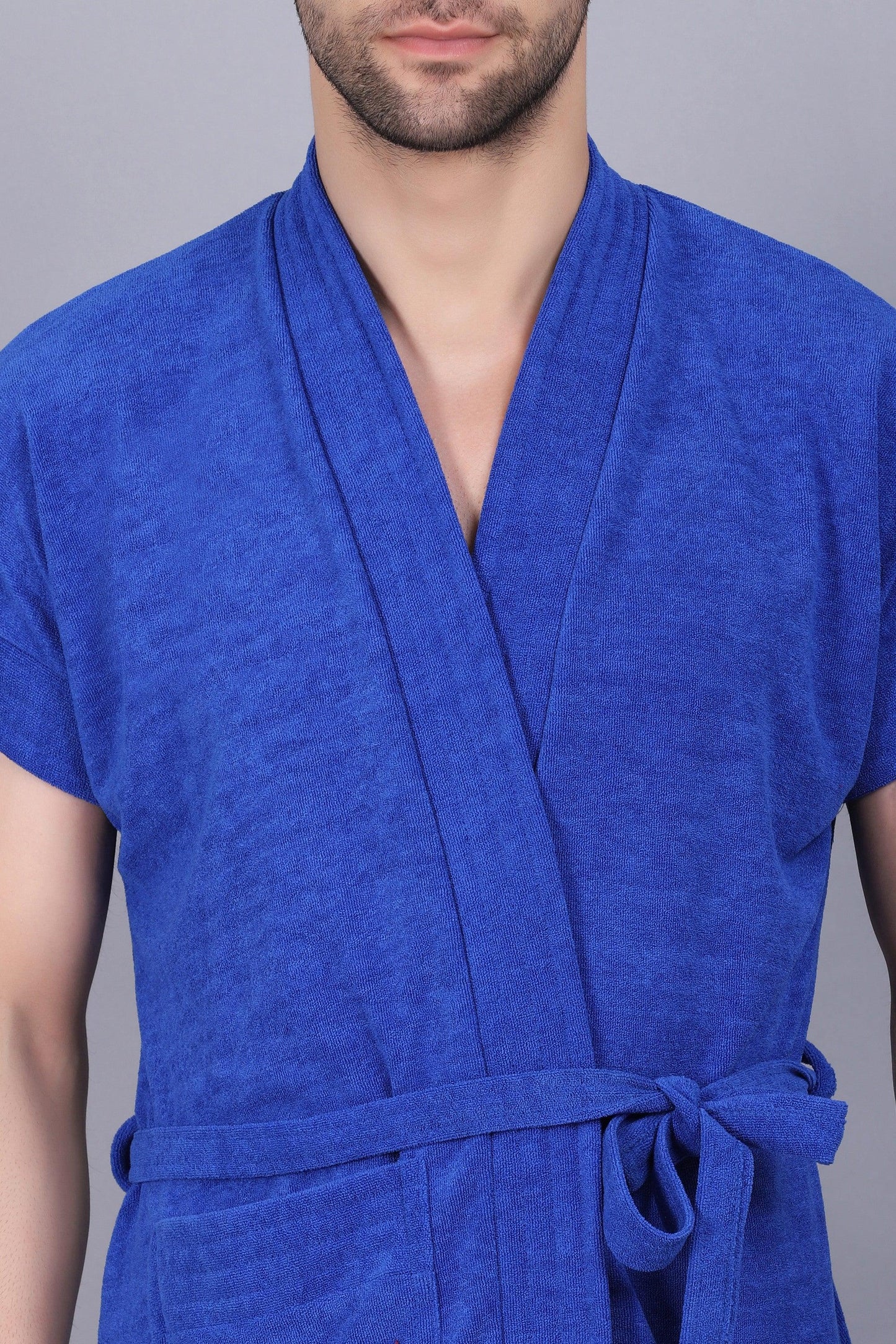 Terry Free Size Man Bathrobe