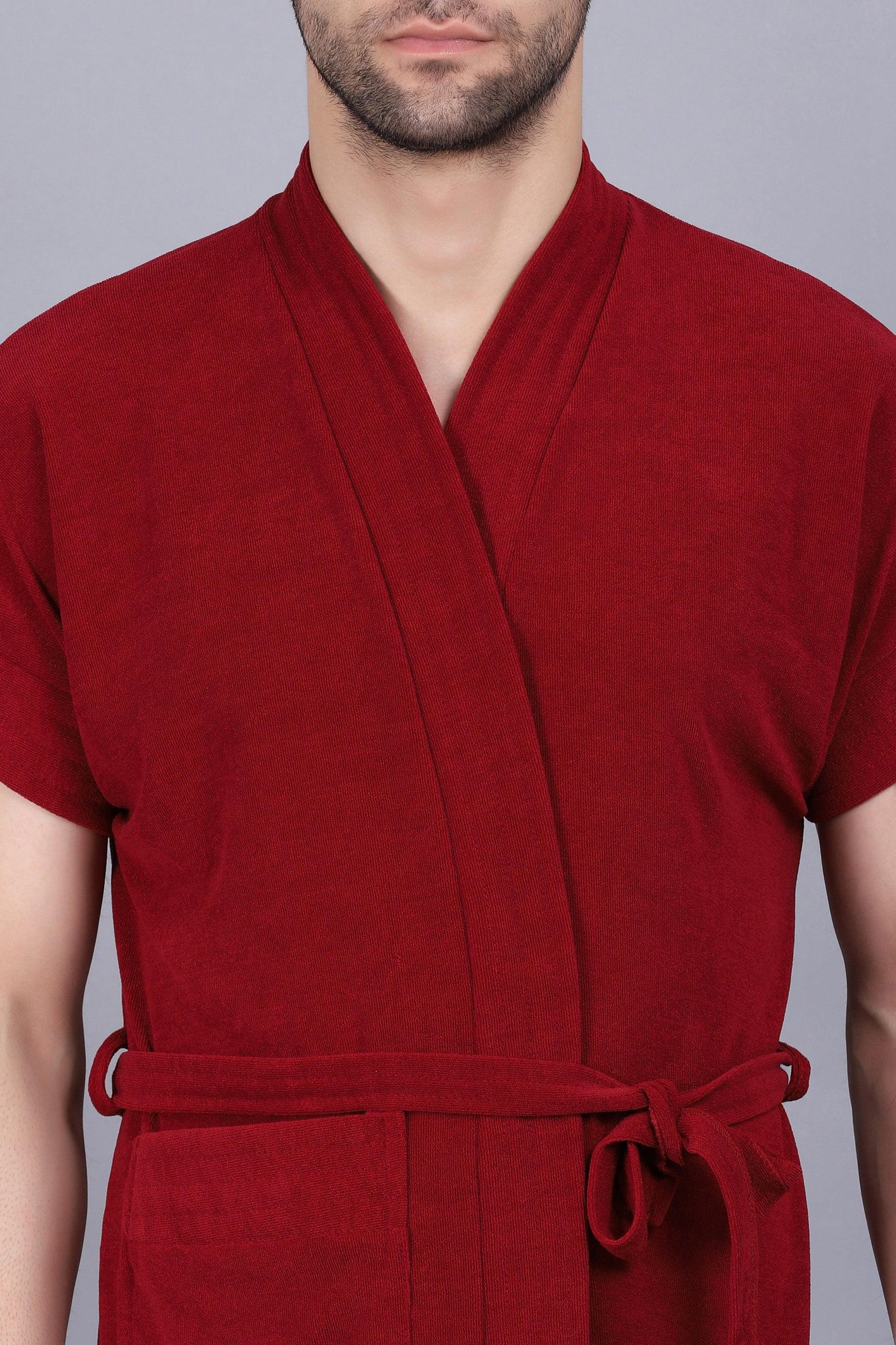 Terry Free Size Man Bathrobe