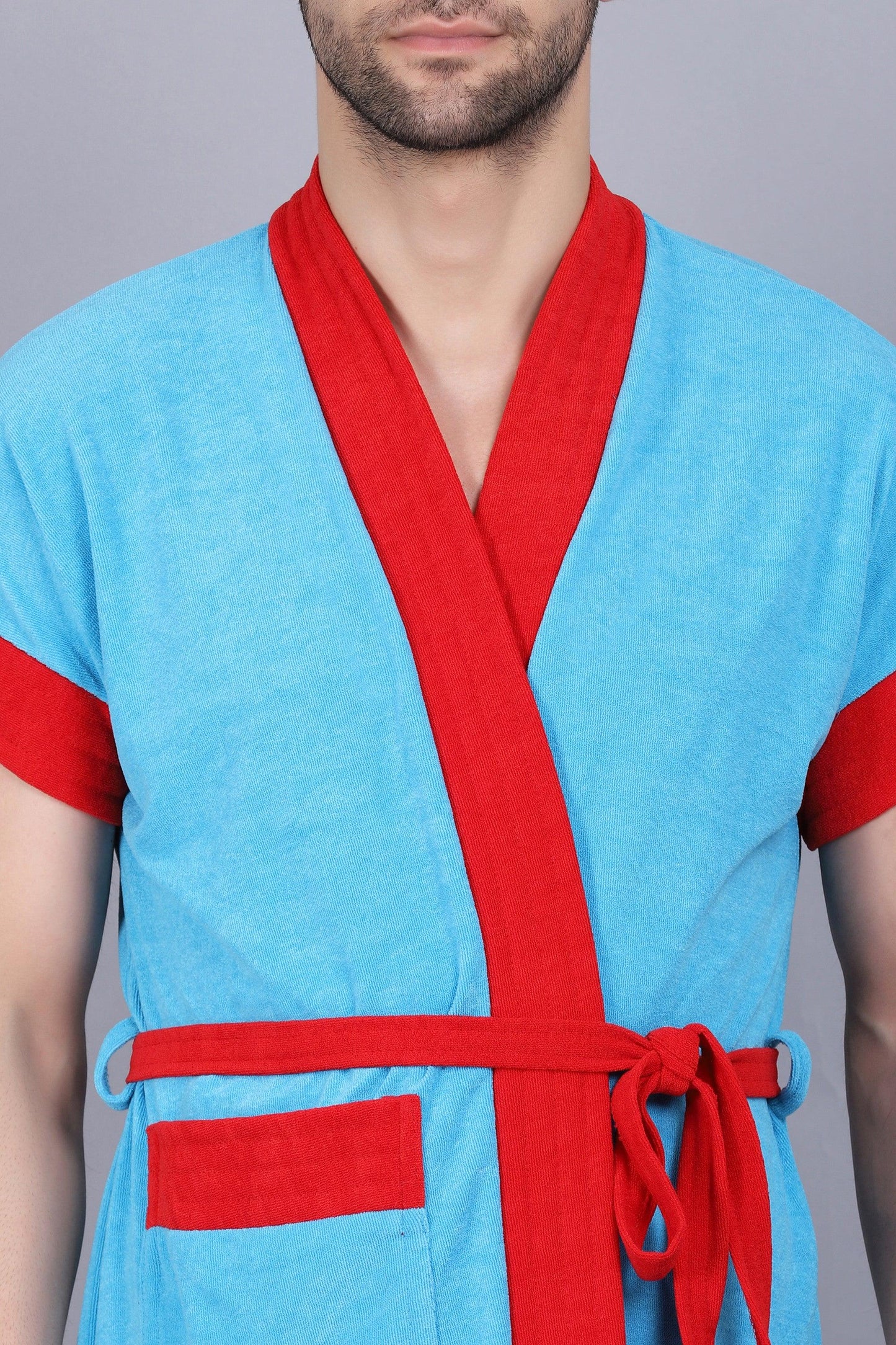Terry Free Size Man Bathrobe