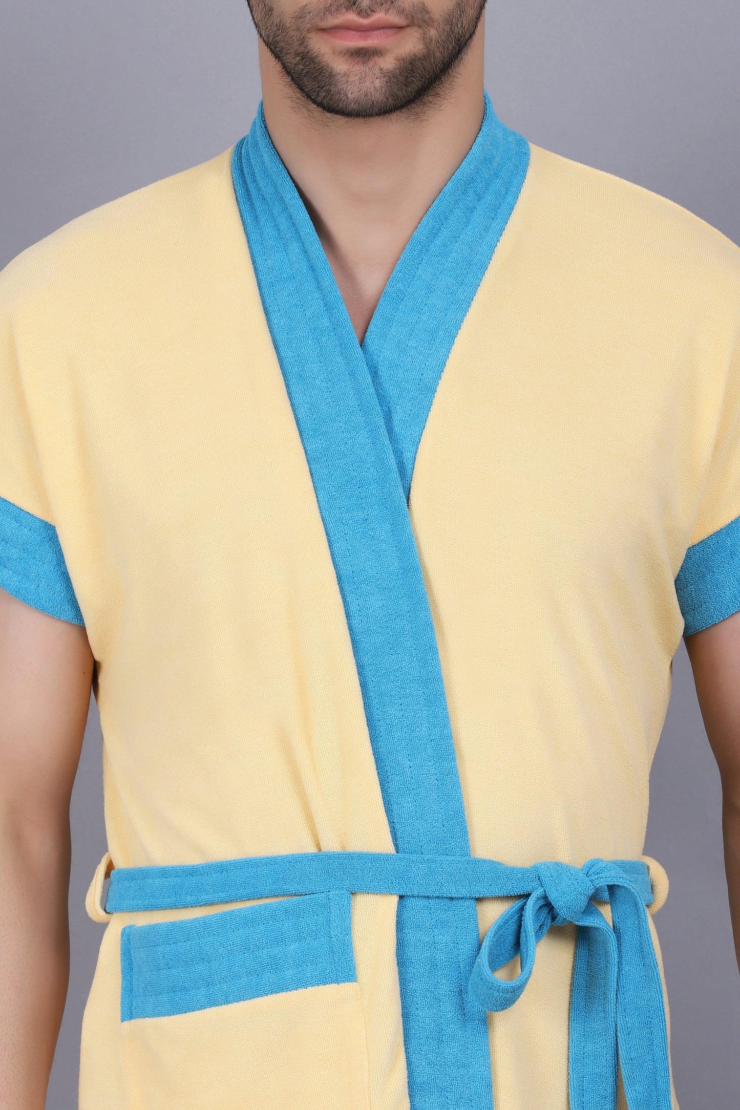 Terry Free Size Man Bathrobe