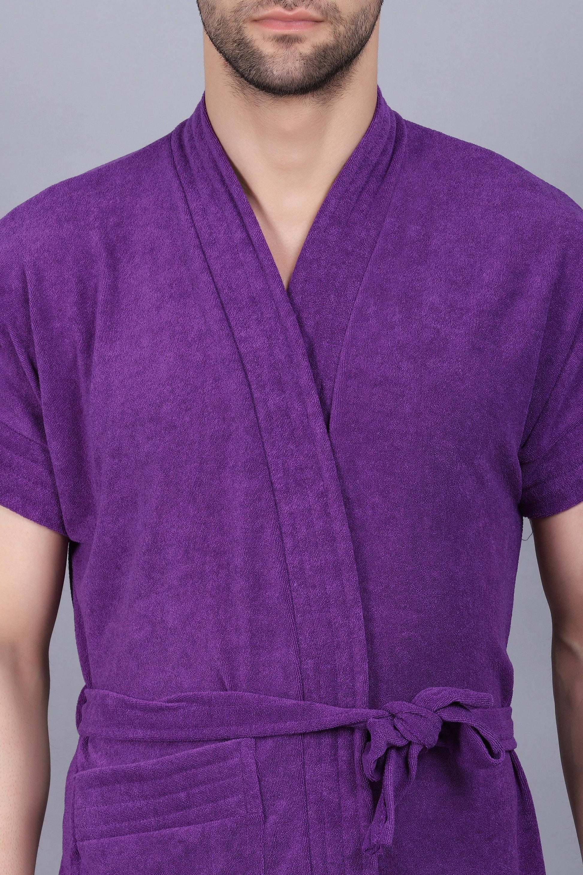 Terry Free Size Man Bathrobe