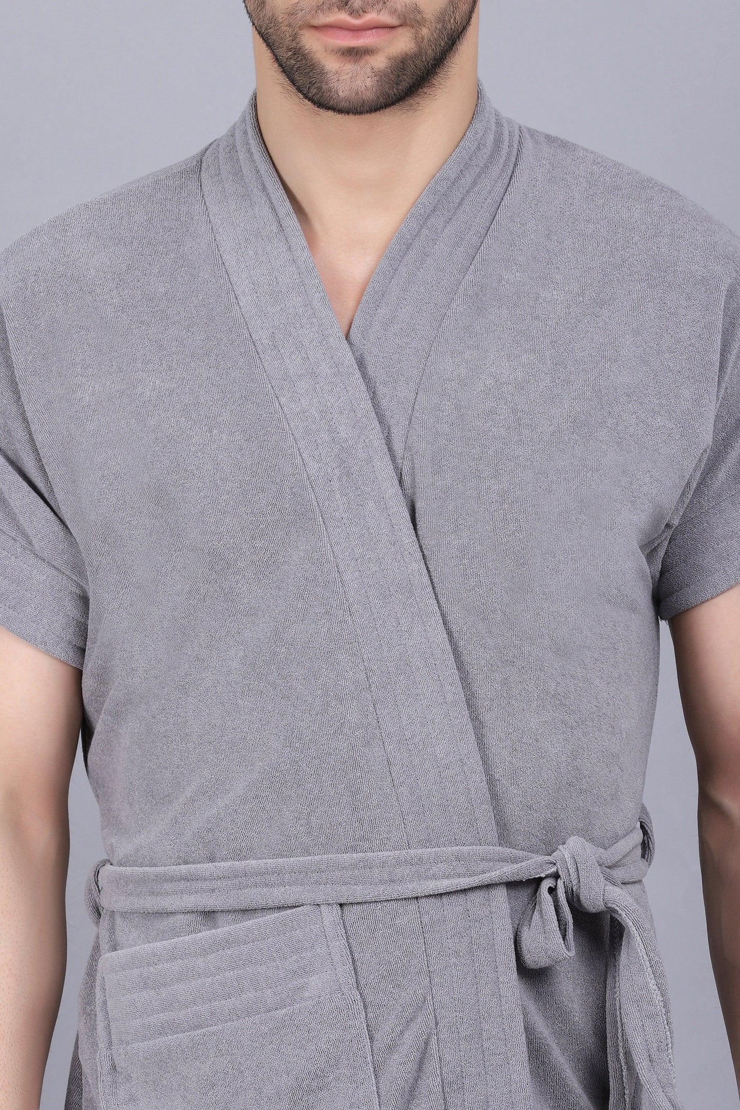 Terry Free Size Man Bathrobe