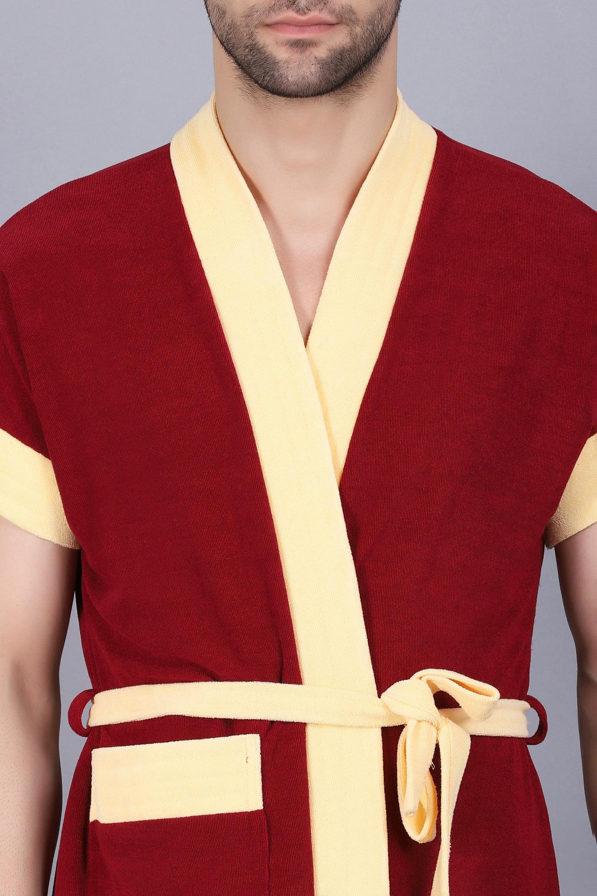 Terry Free Size Man Bathrobe