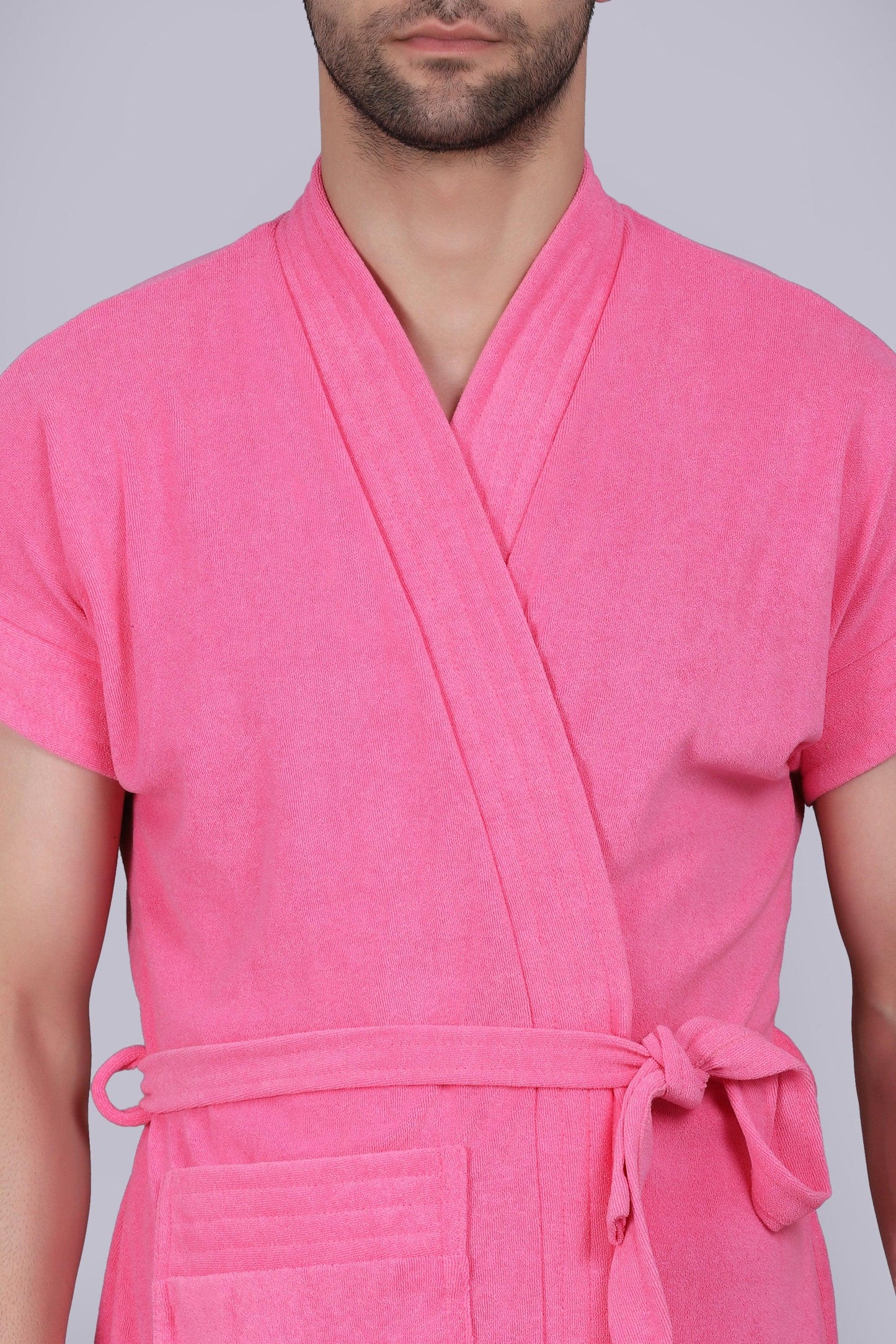 Terry Free Size Man Bathrobe