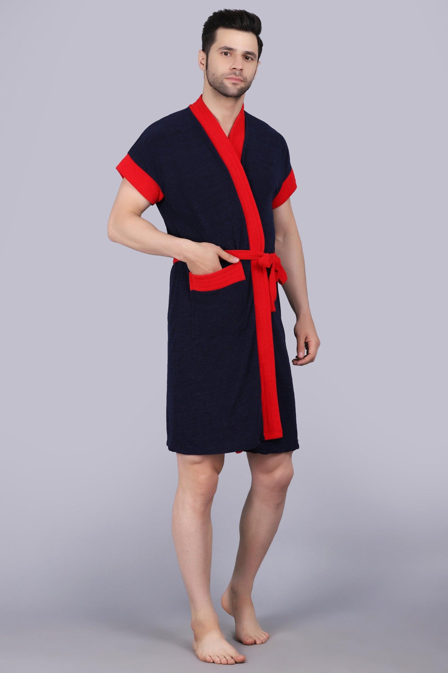 Terry Free Size Man Bathrobe