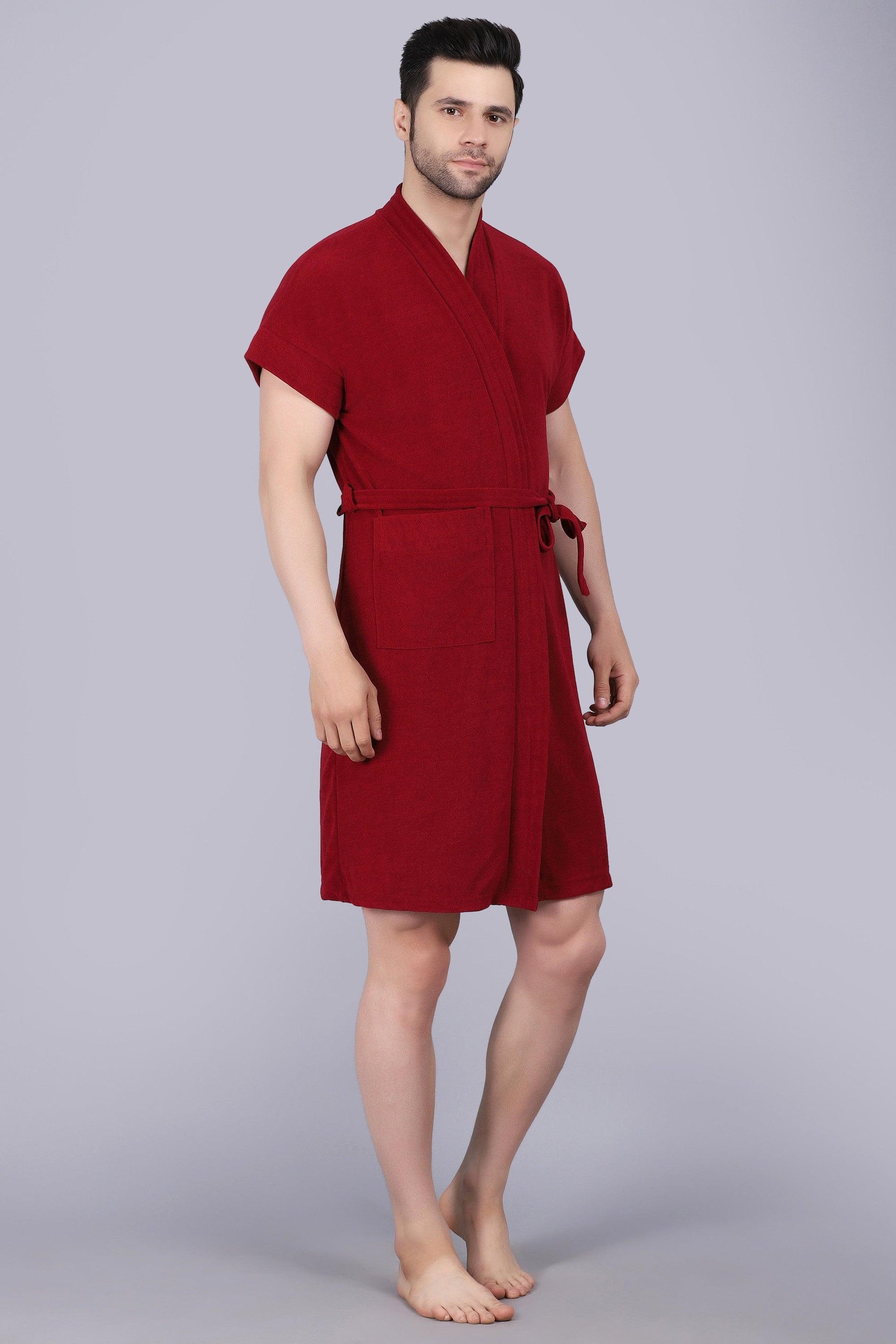 Terry Free Size Man Bathrobe