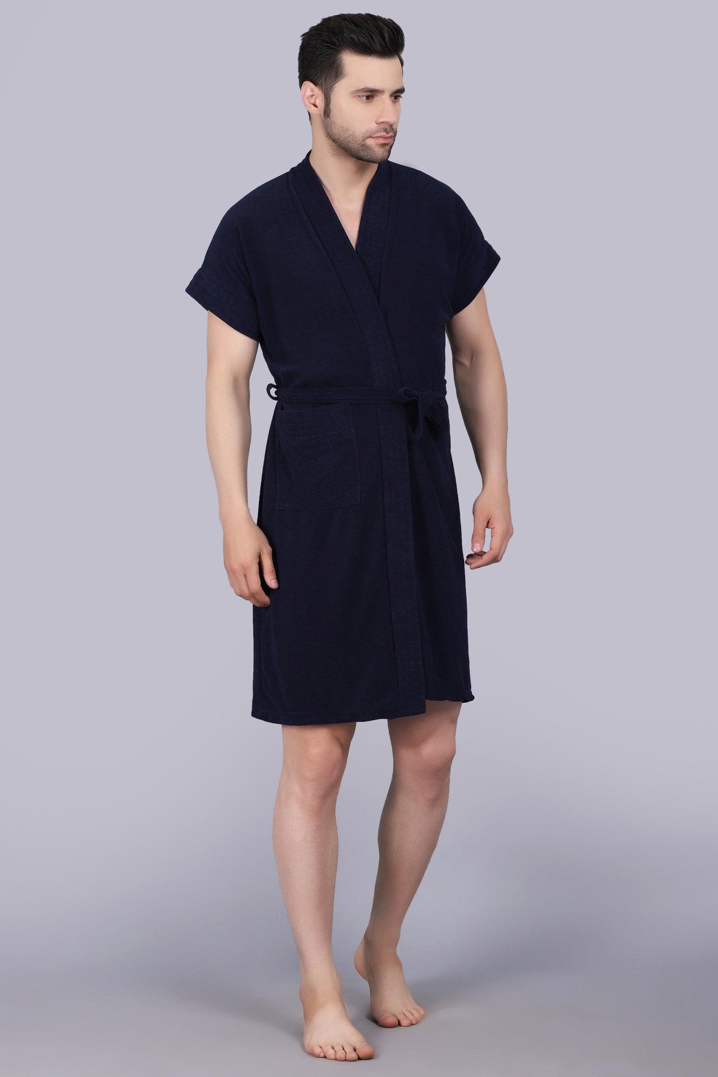 Terry Free Size Man Bathrobe