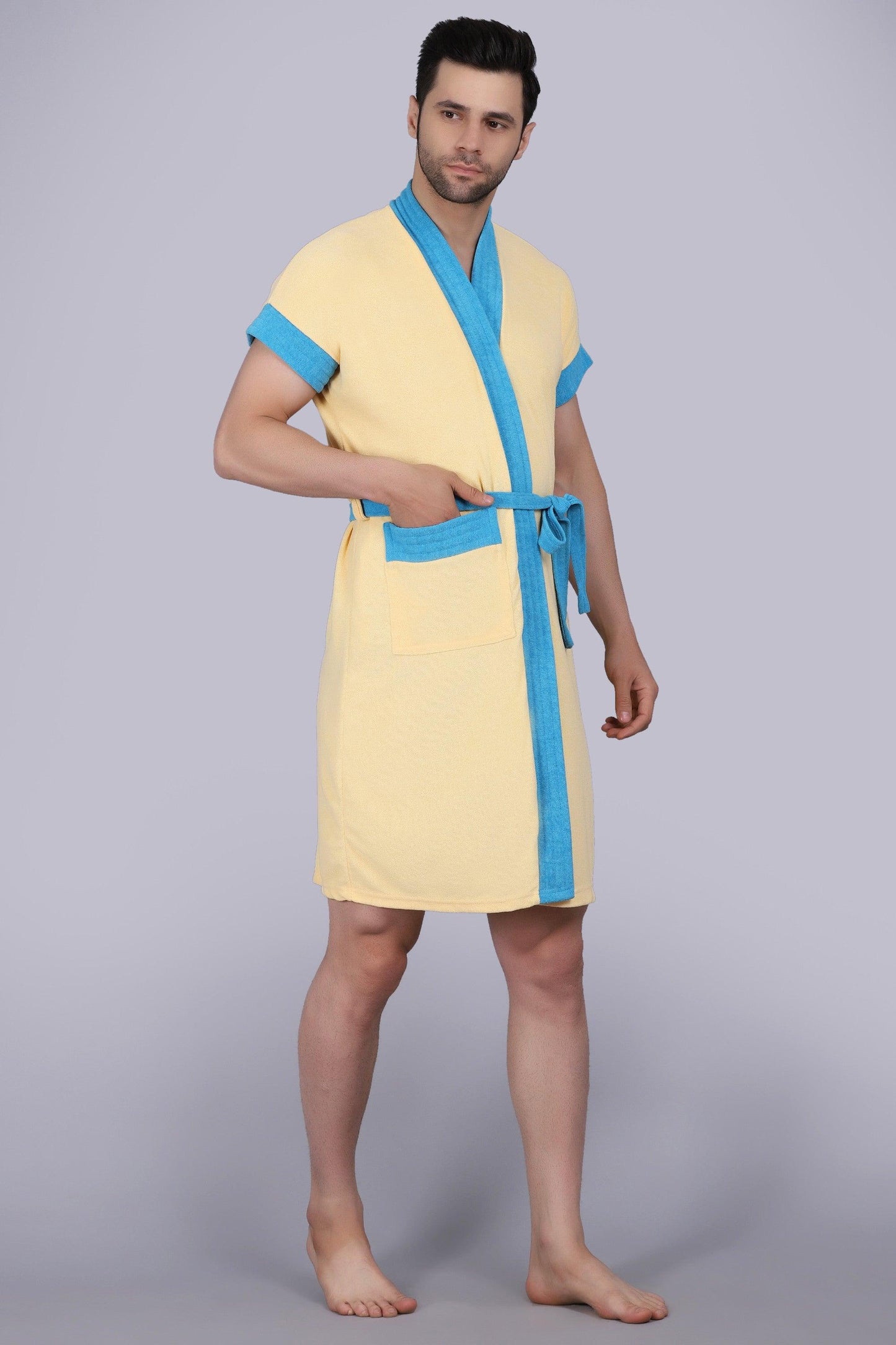 Terry Free Size Man Bathrobe