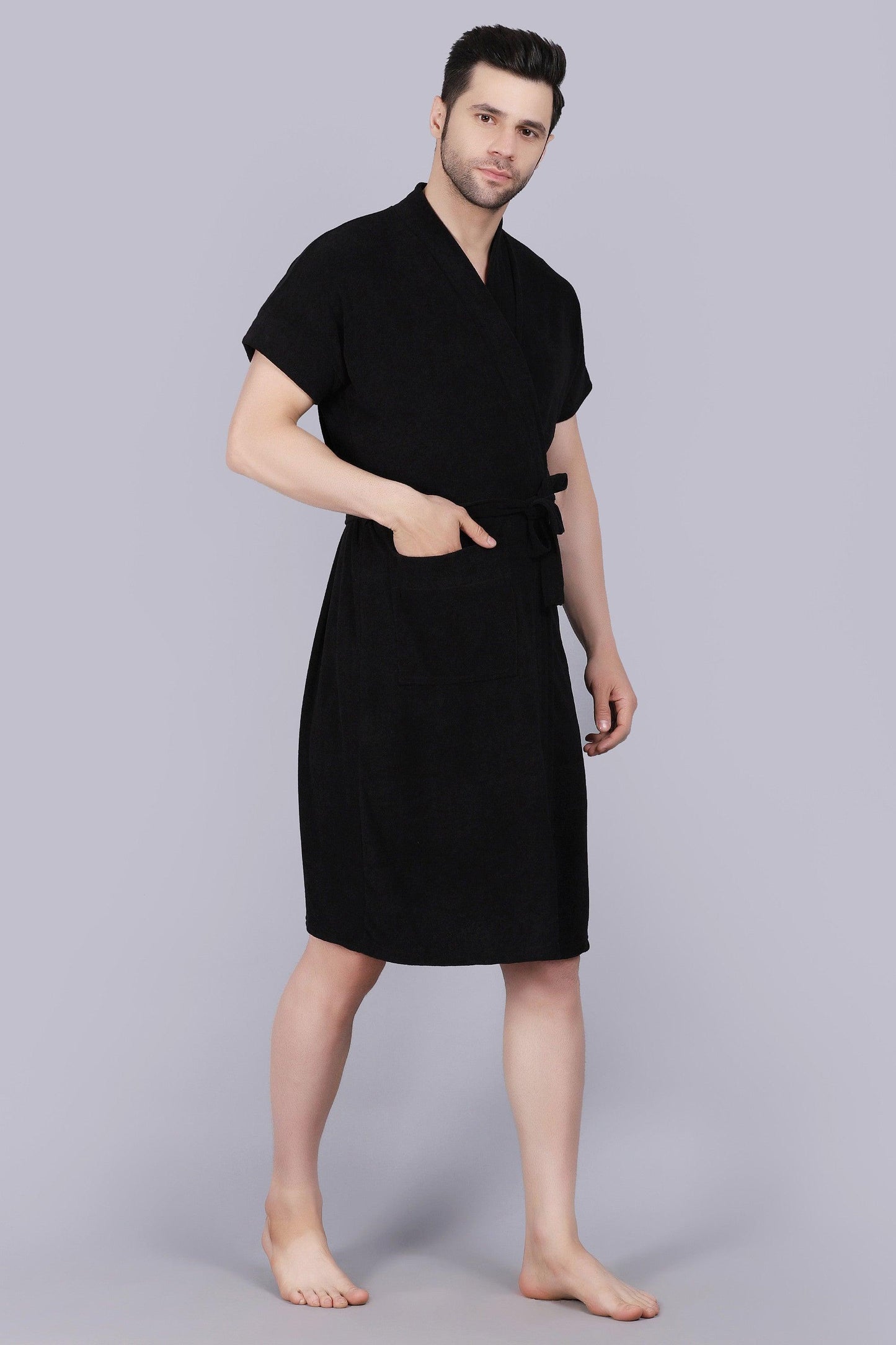 Terry Free Size Man Bathrobe