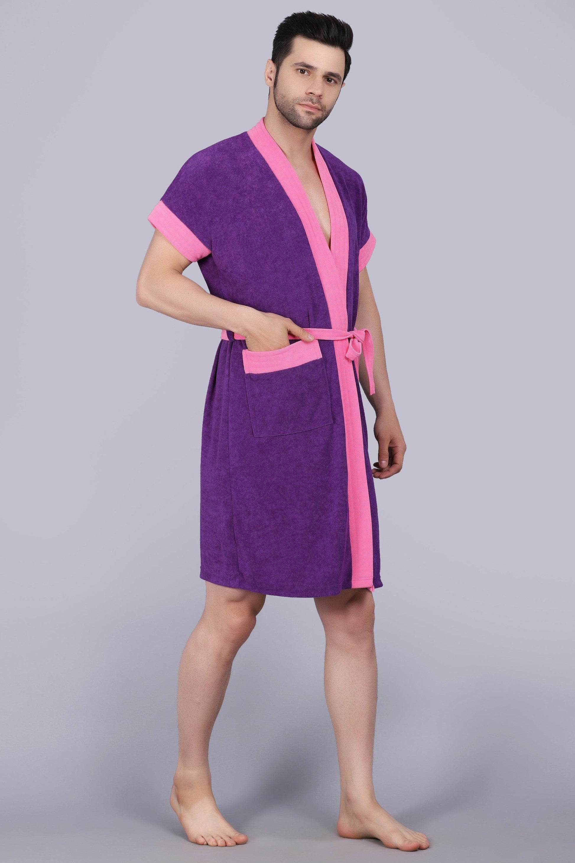 Terry Free Size Man Bathrobe