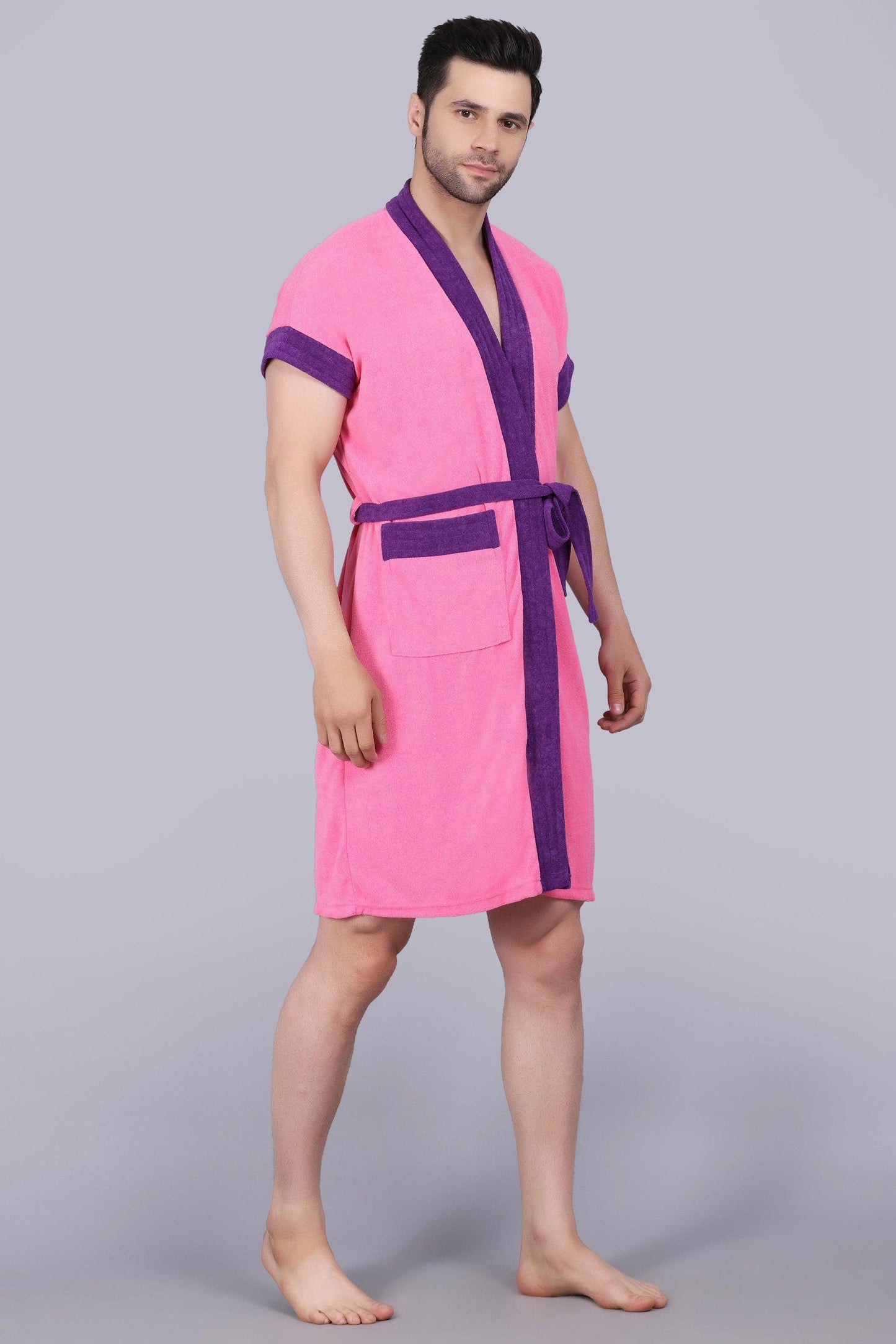 Terry Free Size Man Bathrobe