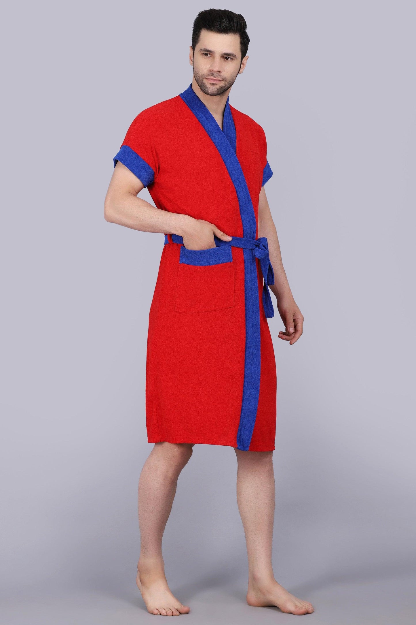 Terry Free Size Man Bathrobe