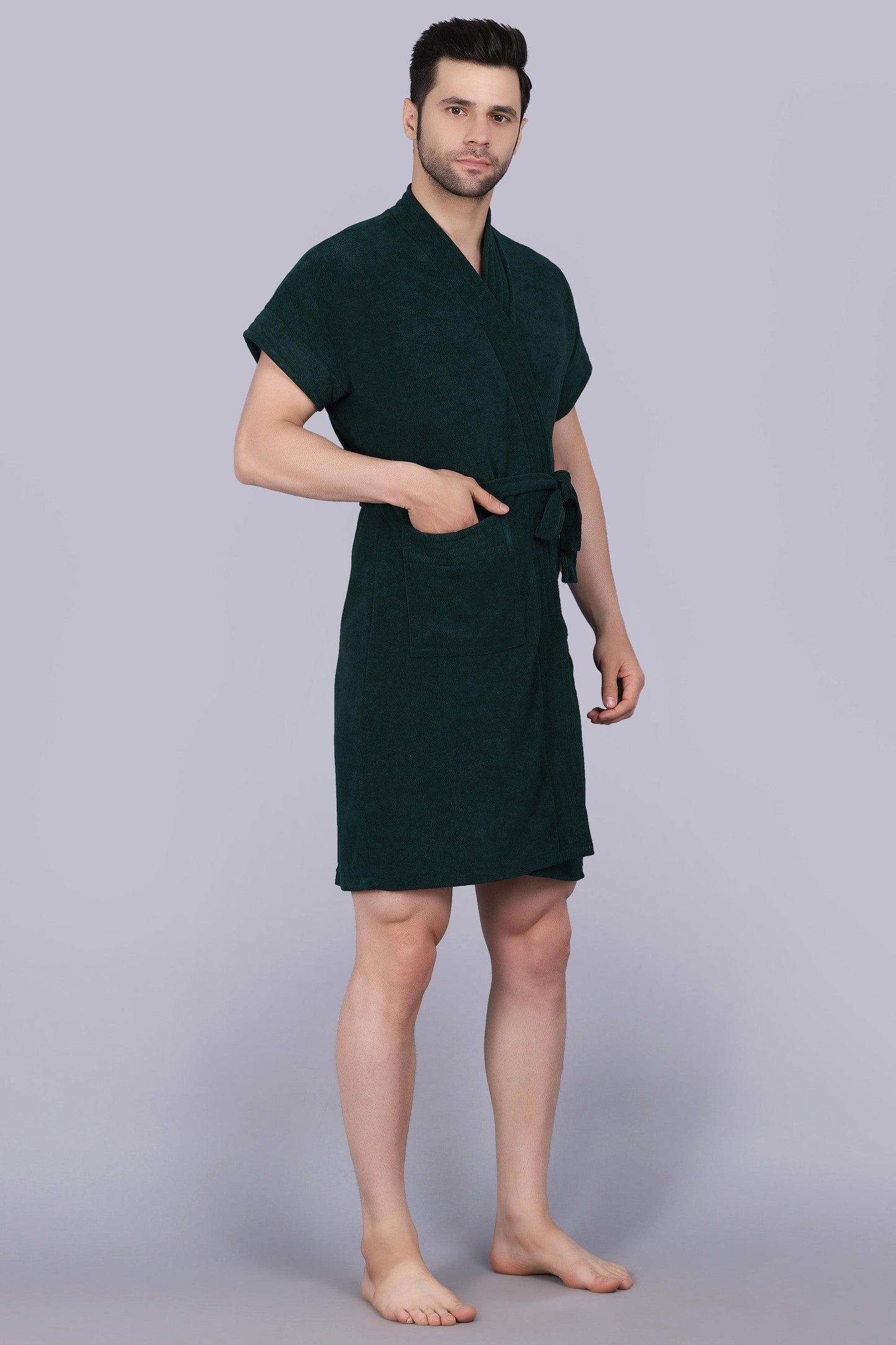 Terry Free Size Man Bathrobe