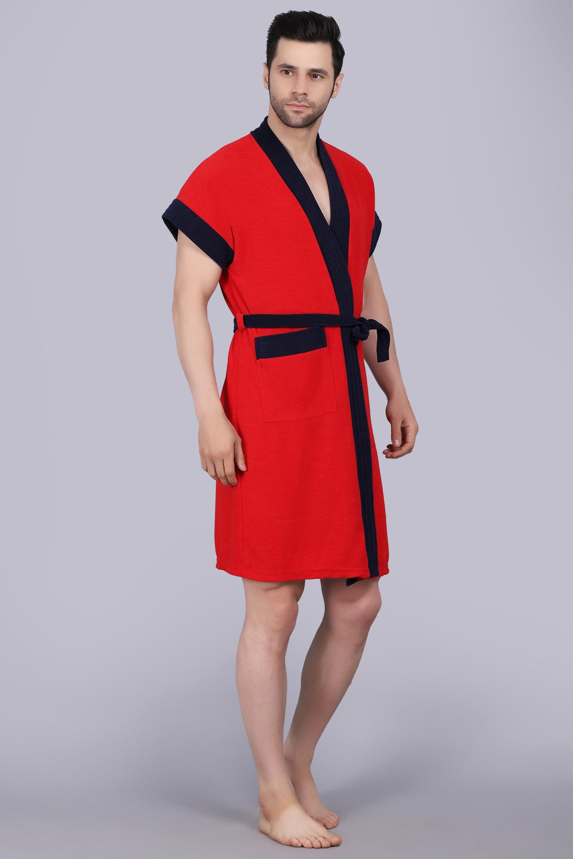 Terry Free Size Man Bathrobe