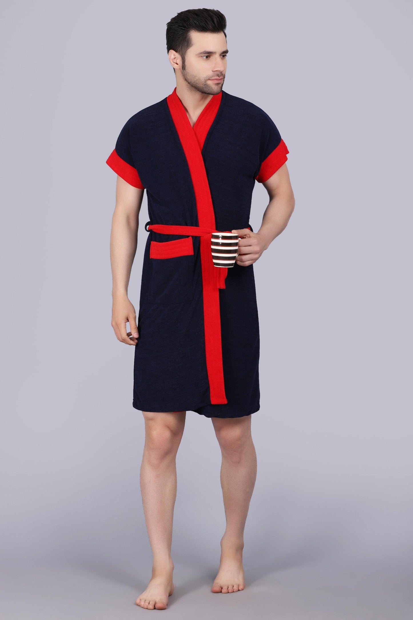 Terry Free Size Man Bathrobe