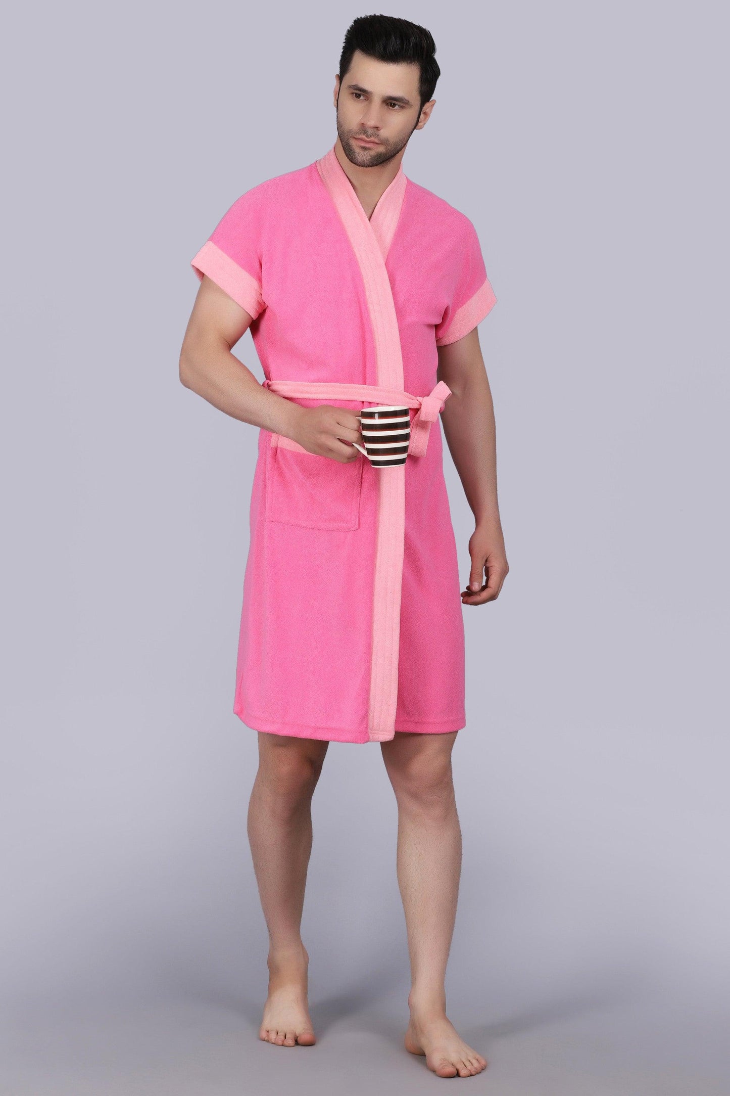 Terry Free Size Man Bathrobe