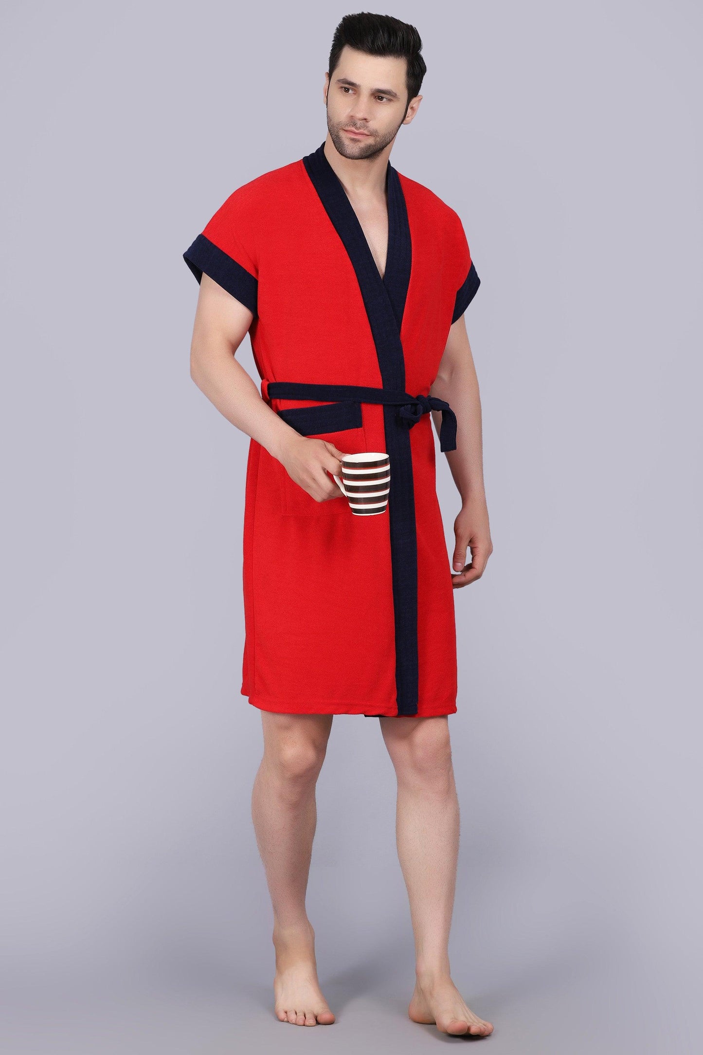 Terry Free Size Man Bathrobe