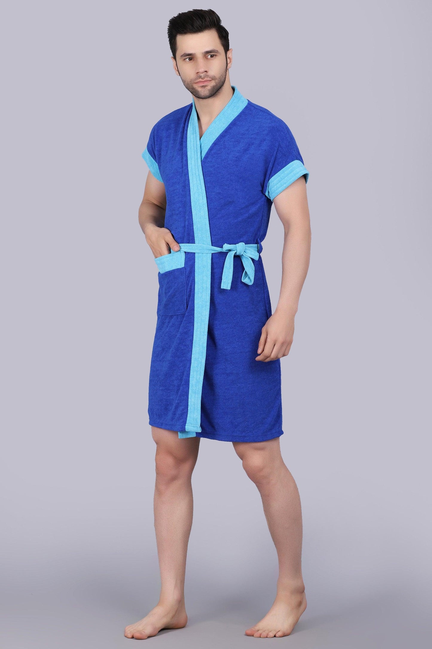 Terry Free Size Man Bathrobe