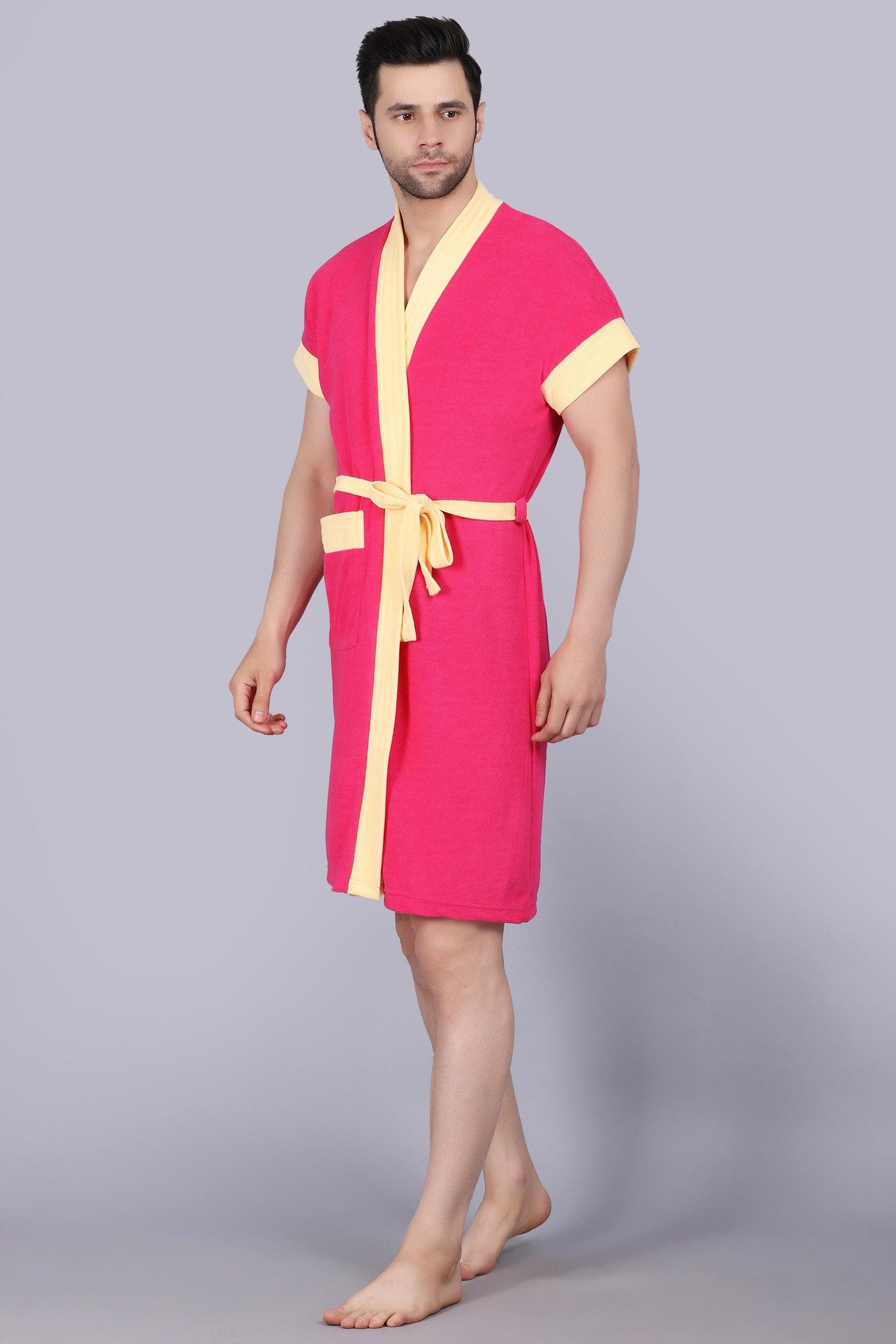 Terry Free Size Man Bathrobe