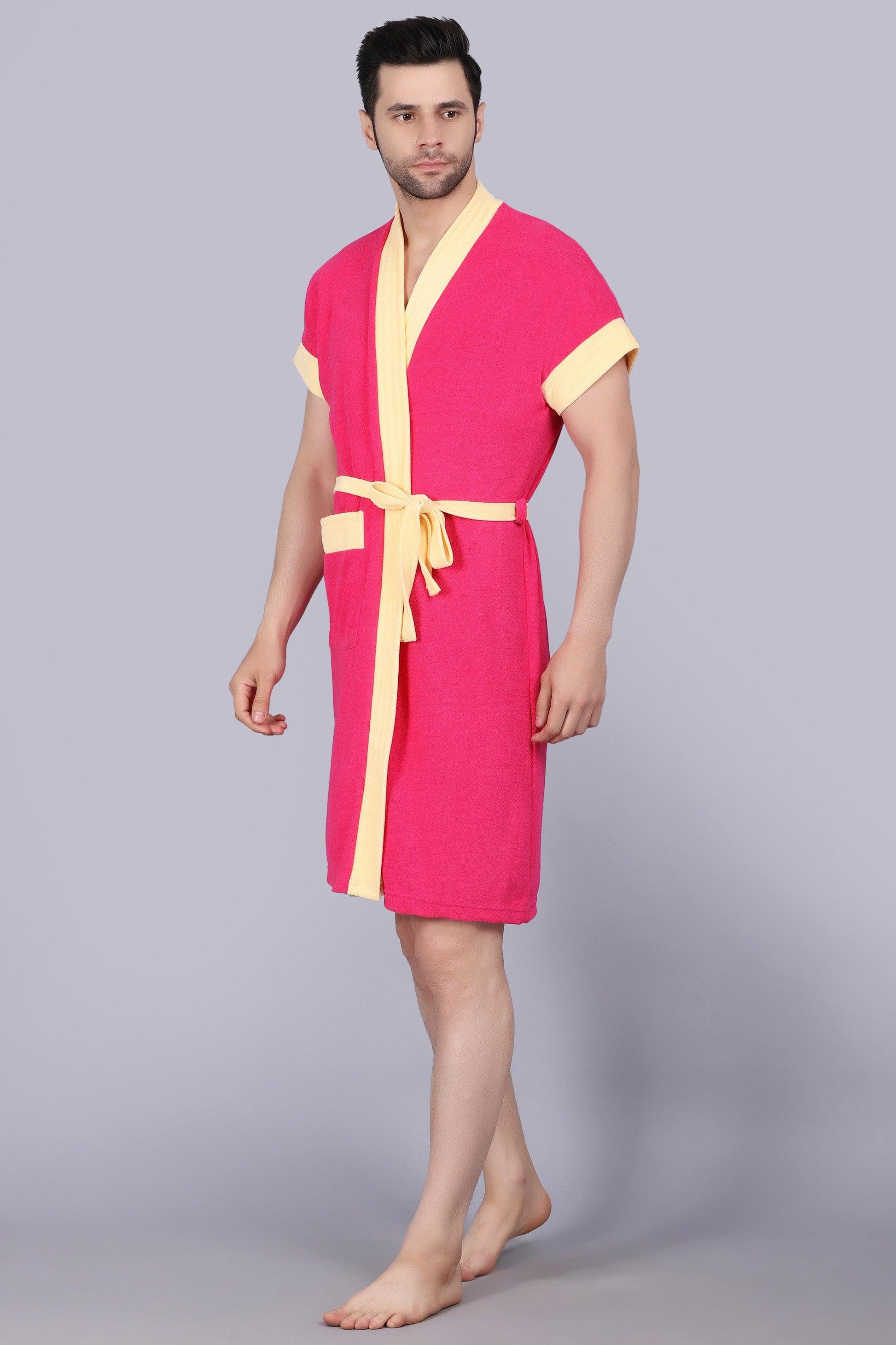 Terry Free Size Man Bathrobe