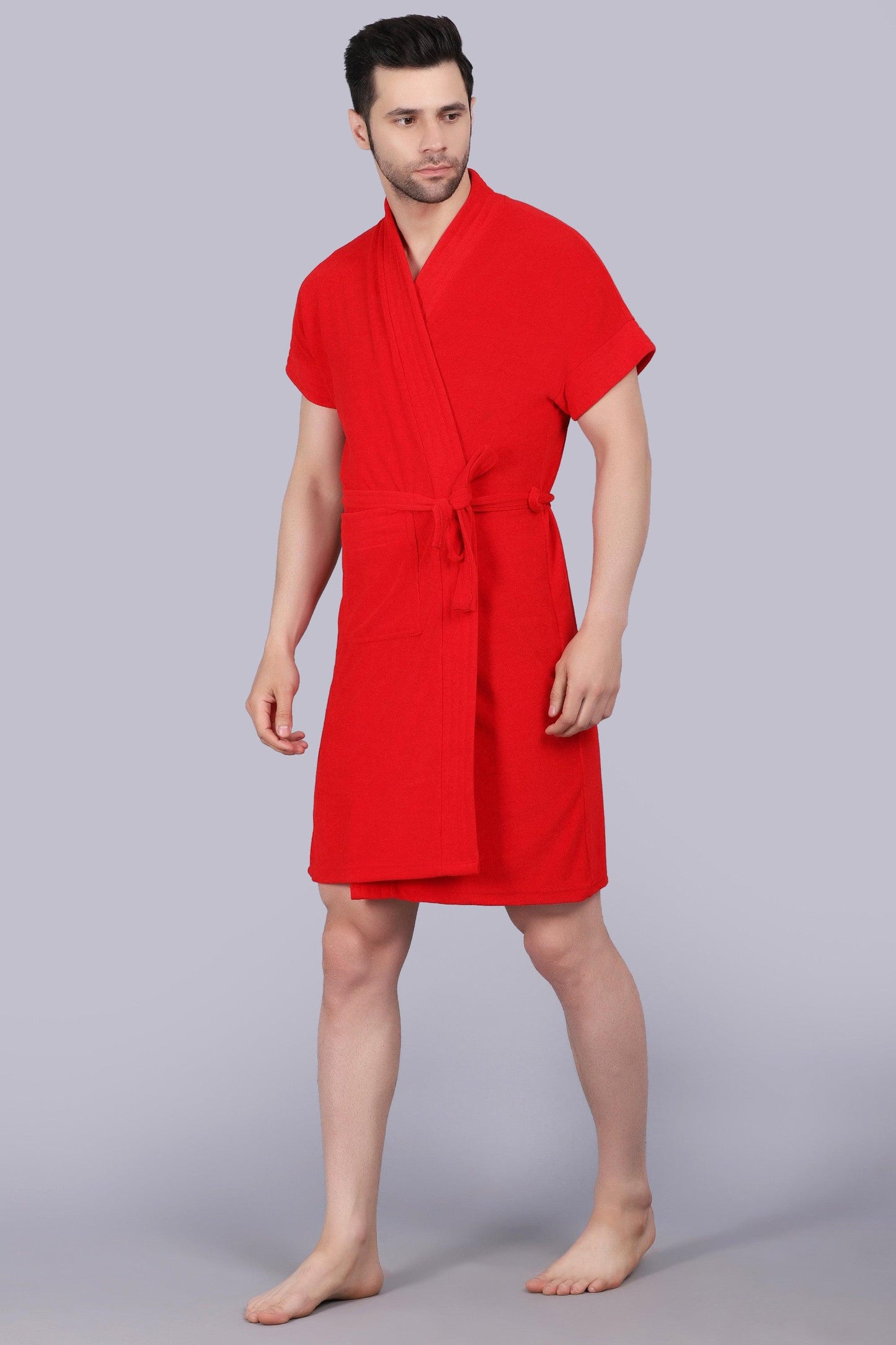 Terry Free Size Man Bathrobe