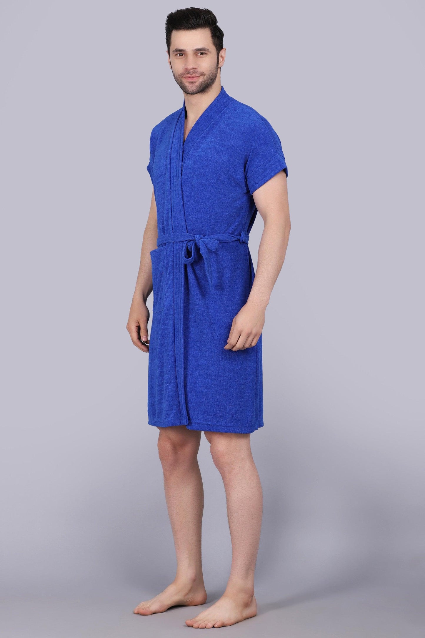 Terry Free Size Man Bathrobe
