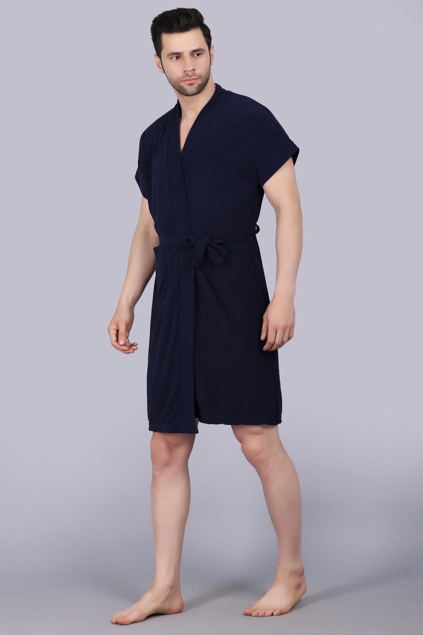 Terry Free Size Man Bathrobe