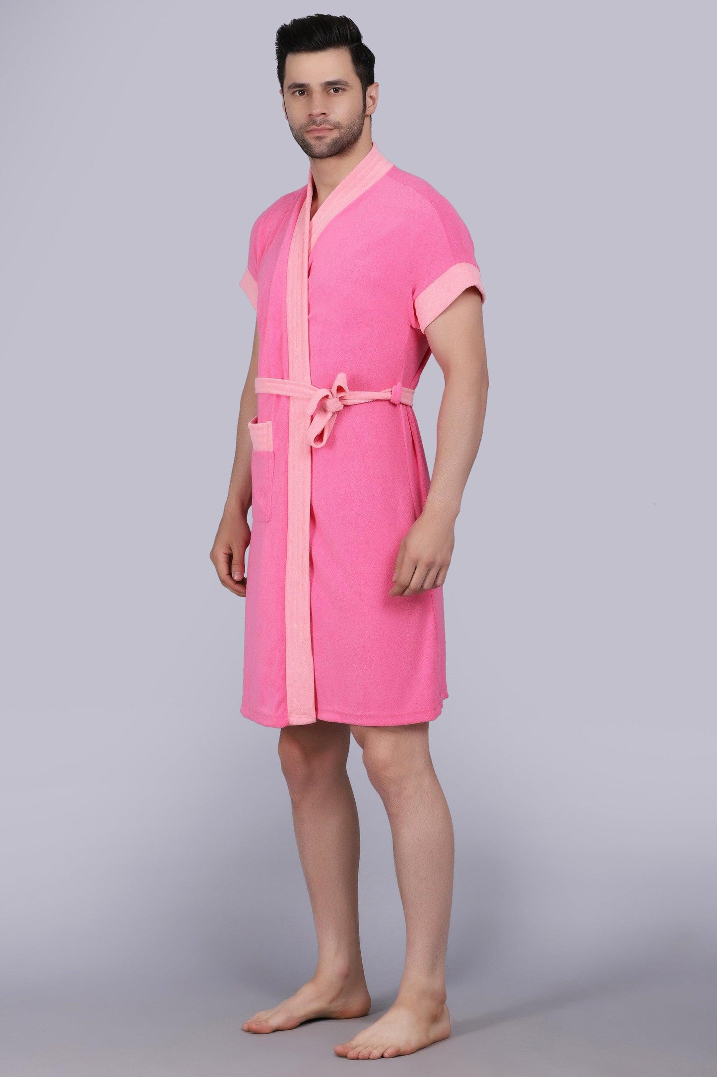 Terry Free Size Man Bathrobe