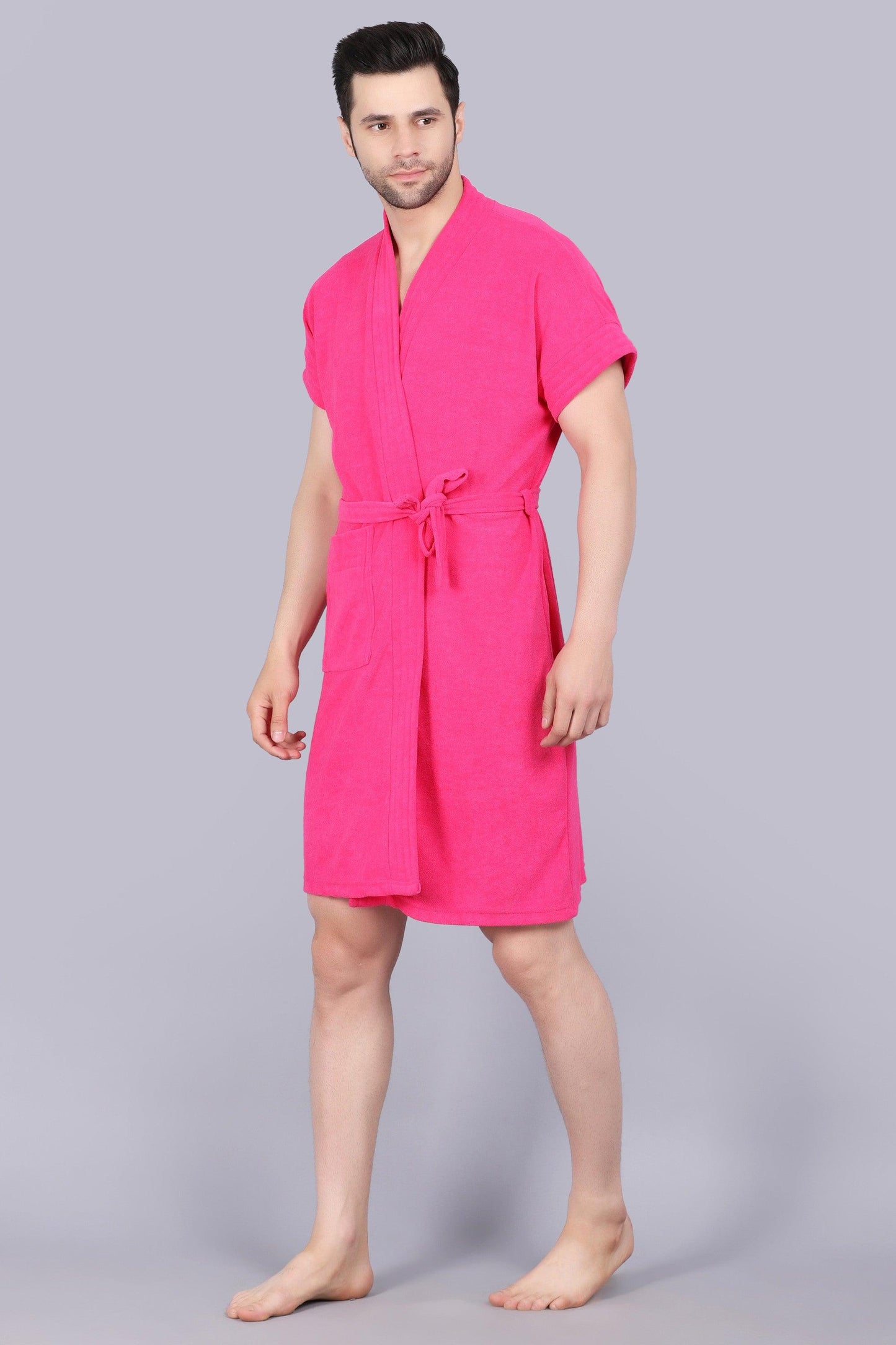 Terry Free Size Man Bathrobe