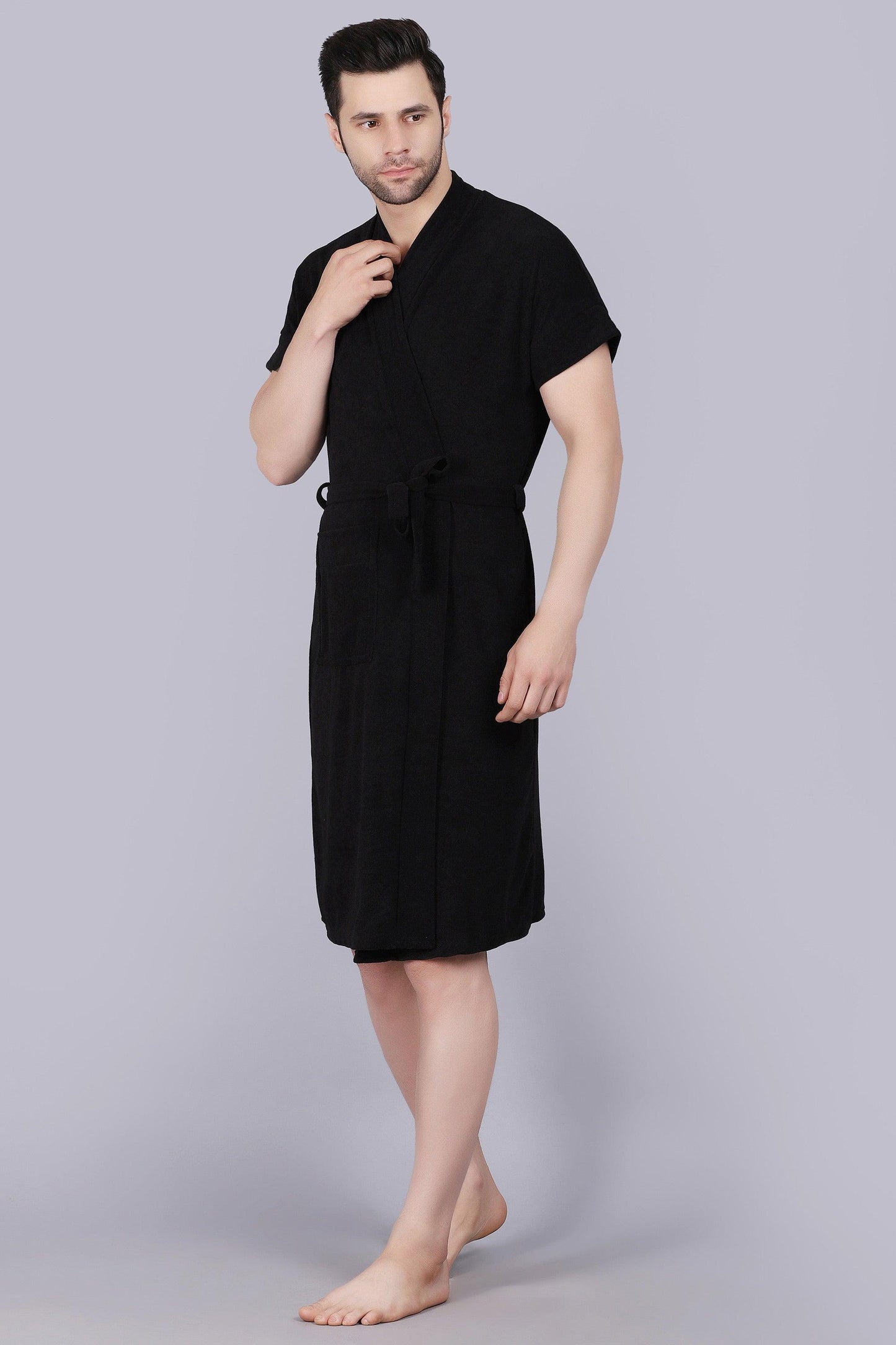 Terry Free Size Man Bathrobe