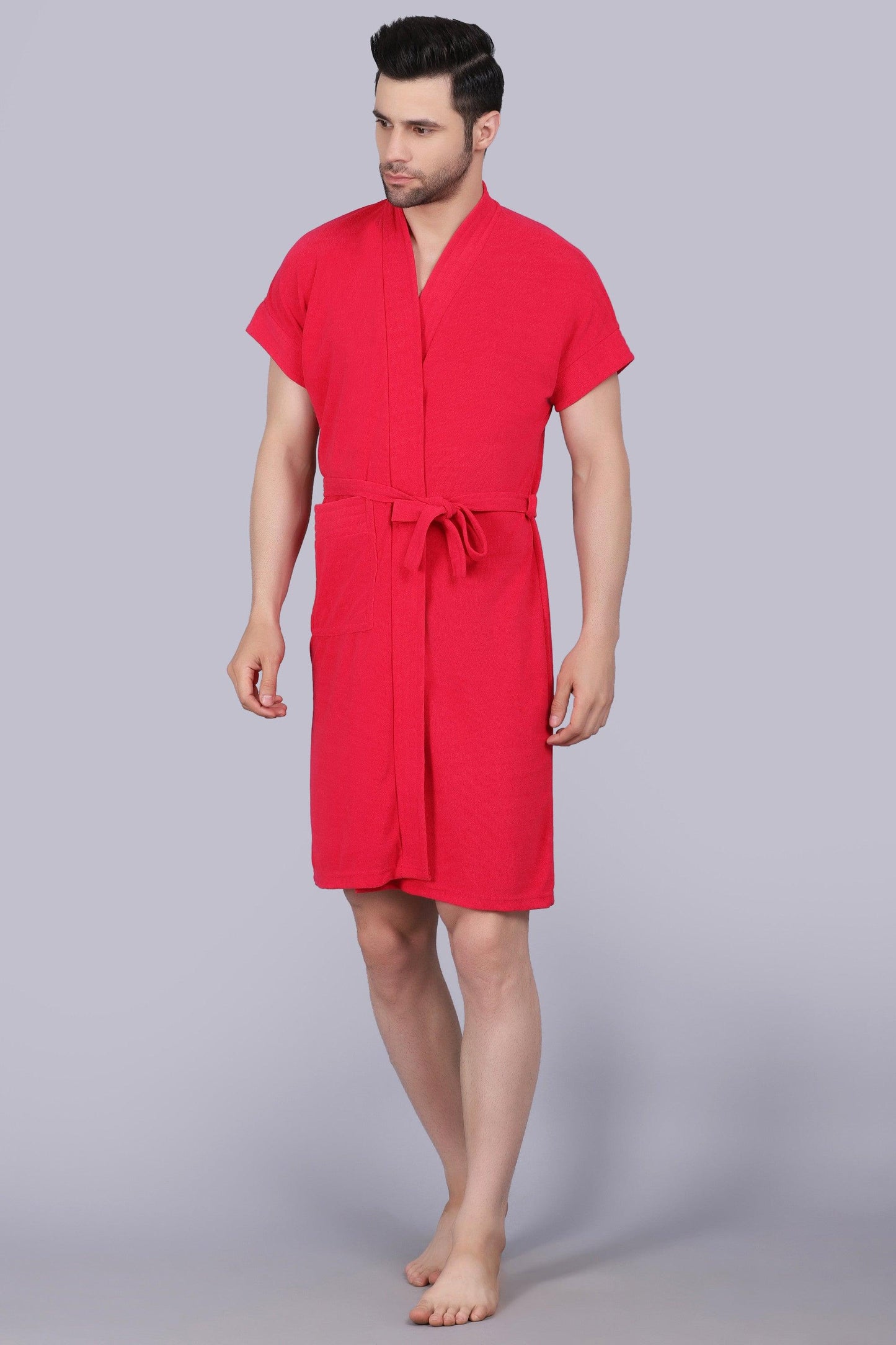 Terry Free Size Man Bathrobe