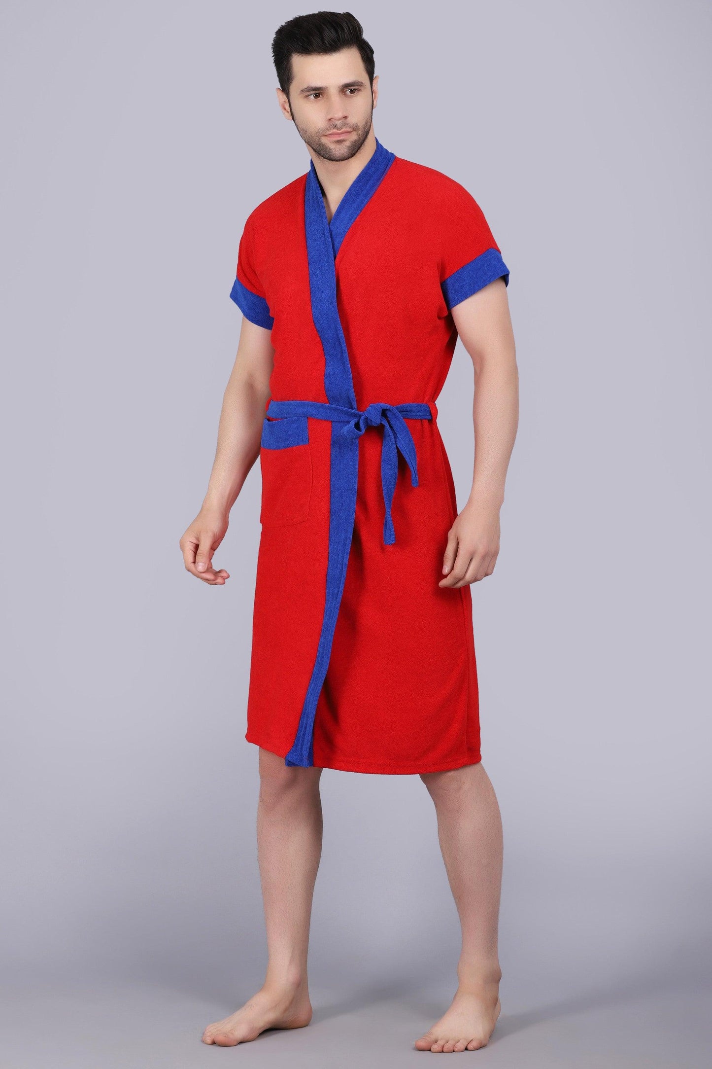 Terry Free Size Man Bathrobe