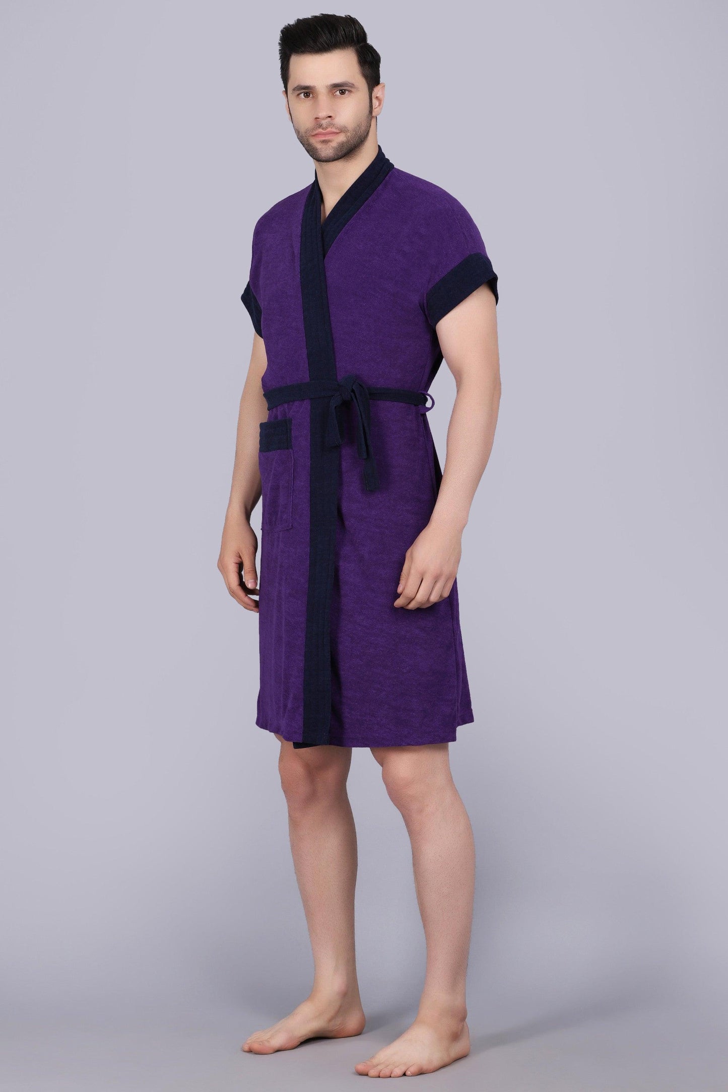 Terry Free Size Man Bathrobe