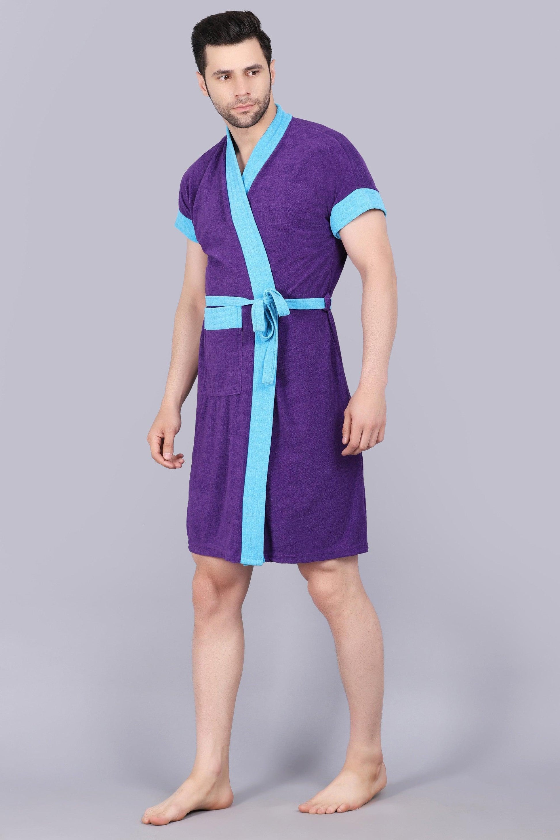 Terry Free Size Man Bathrobe