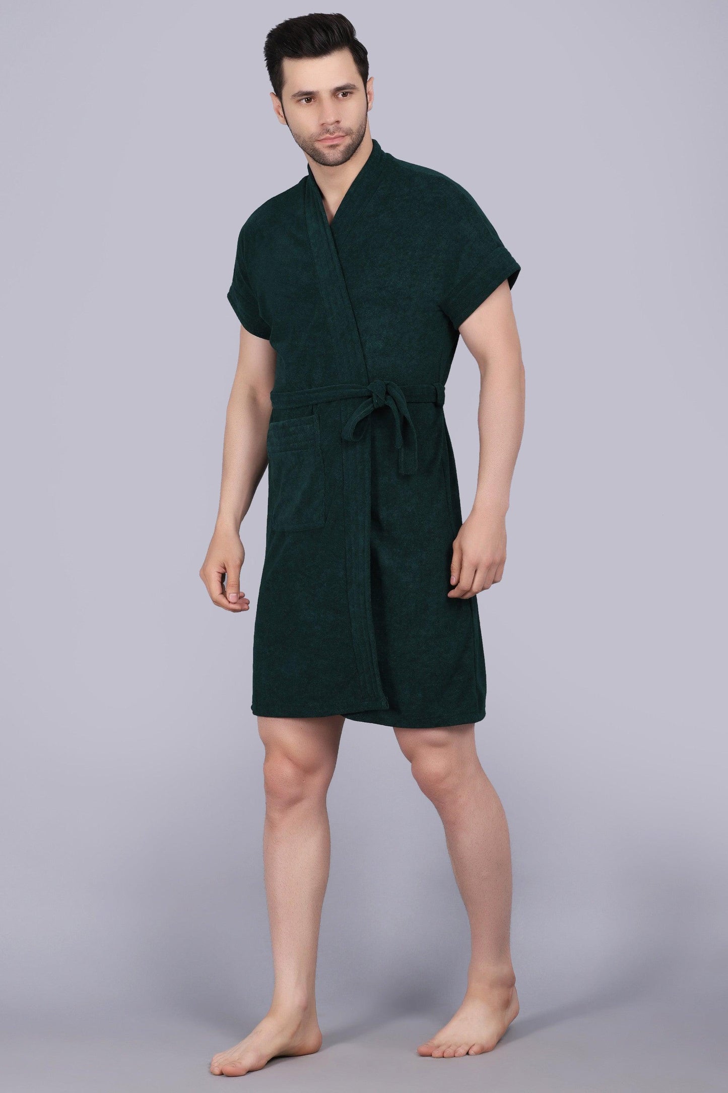 Terry Free Size Man Bathrobe