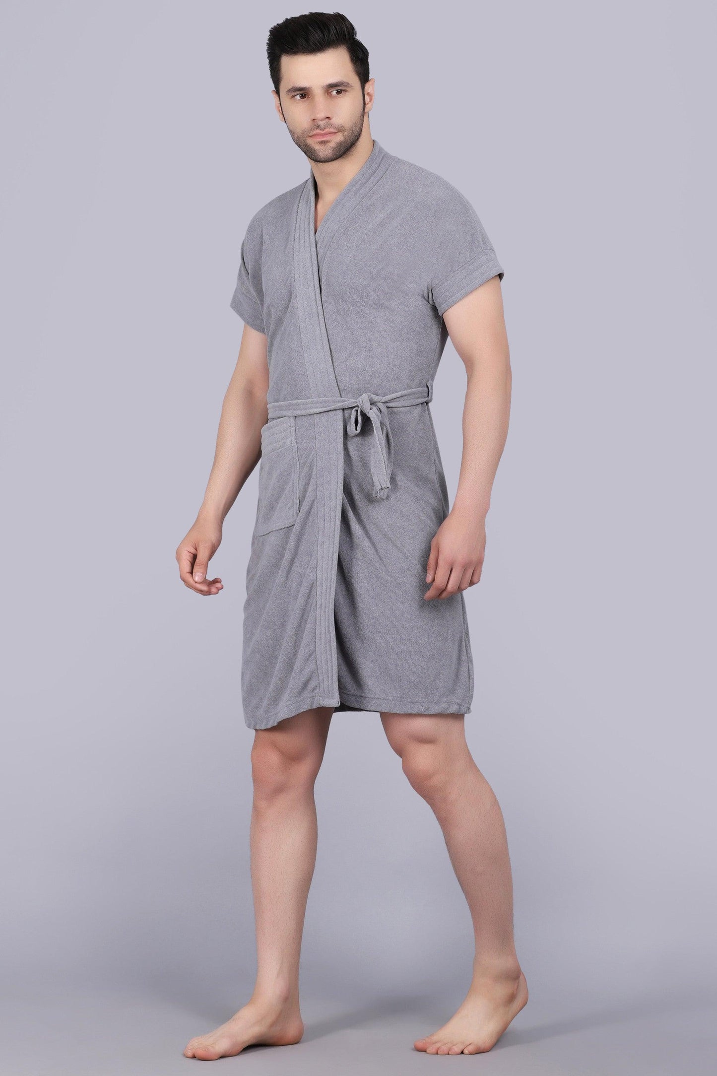 Terry Free Size Man Bathrobe